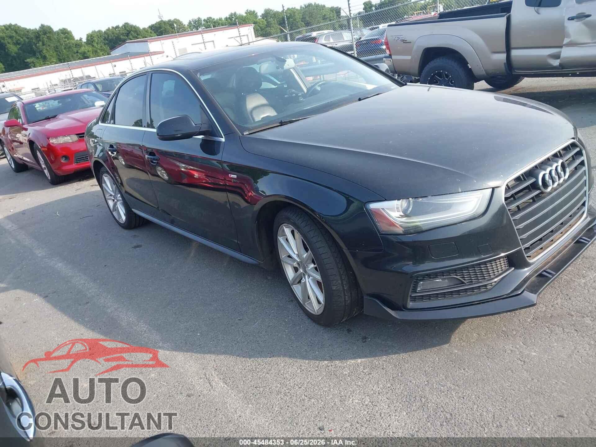 AUDI A4 2015 - WAUEFAFL1FN017698
