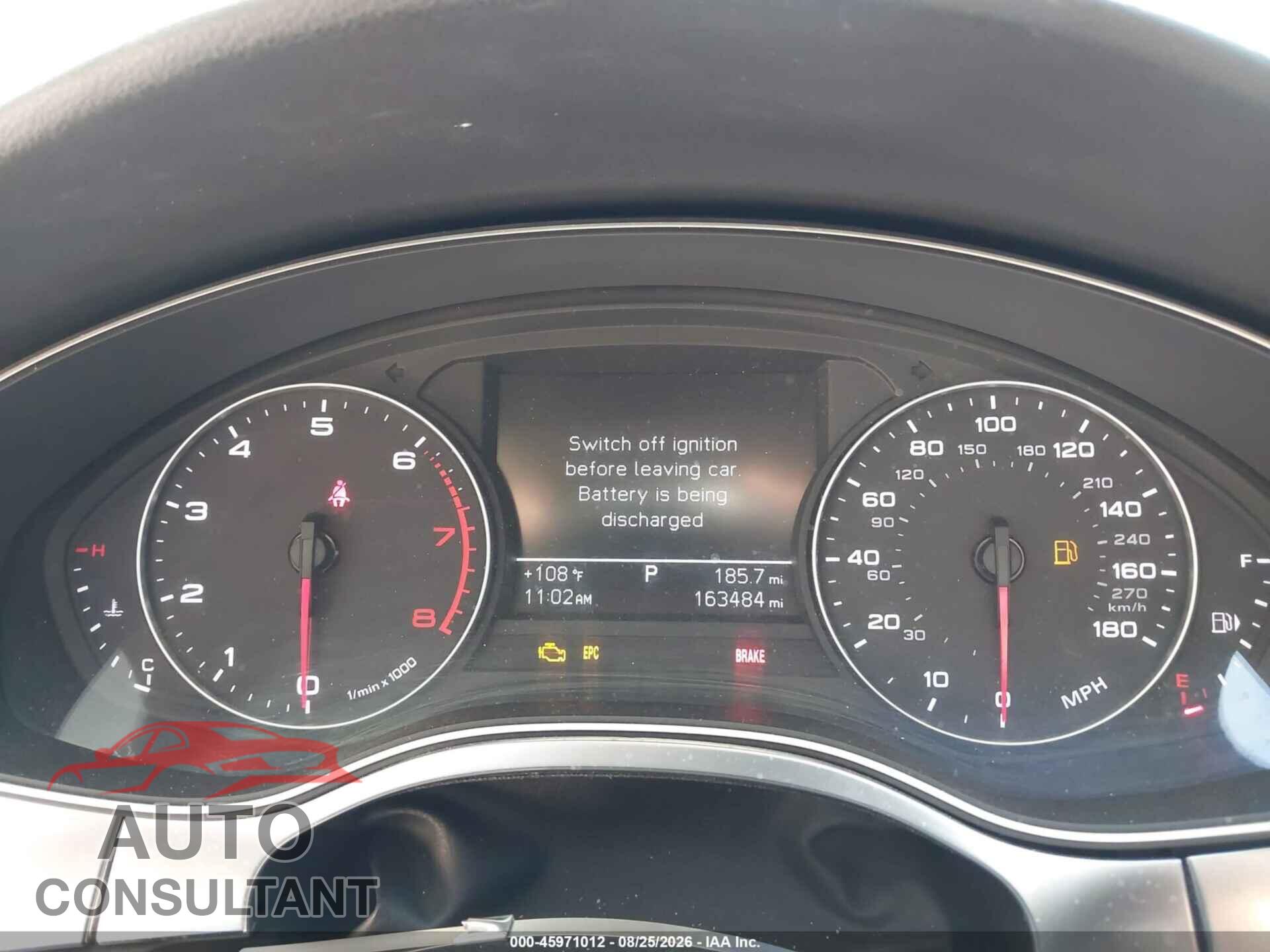 AUDI A6 2014 - WAUCFAFC6EN059547