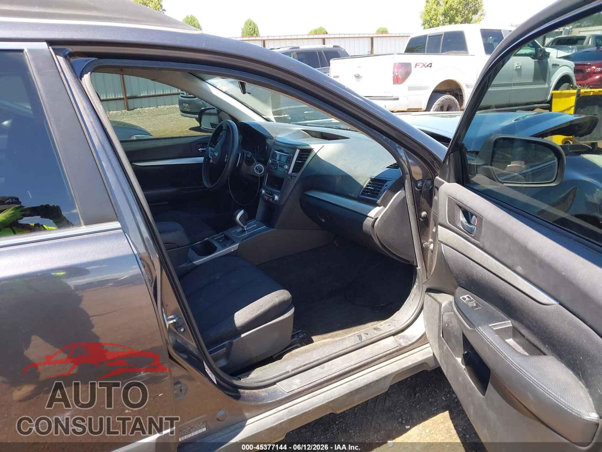 SUBARU OUTBACK 2012 - 4S4BRBAC1C3263003