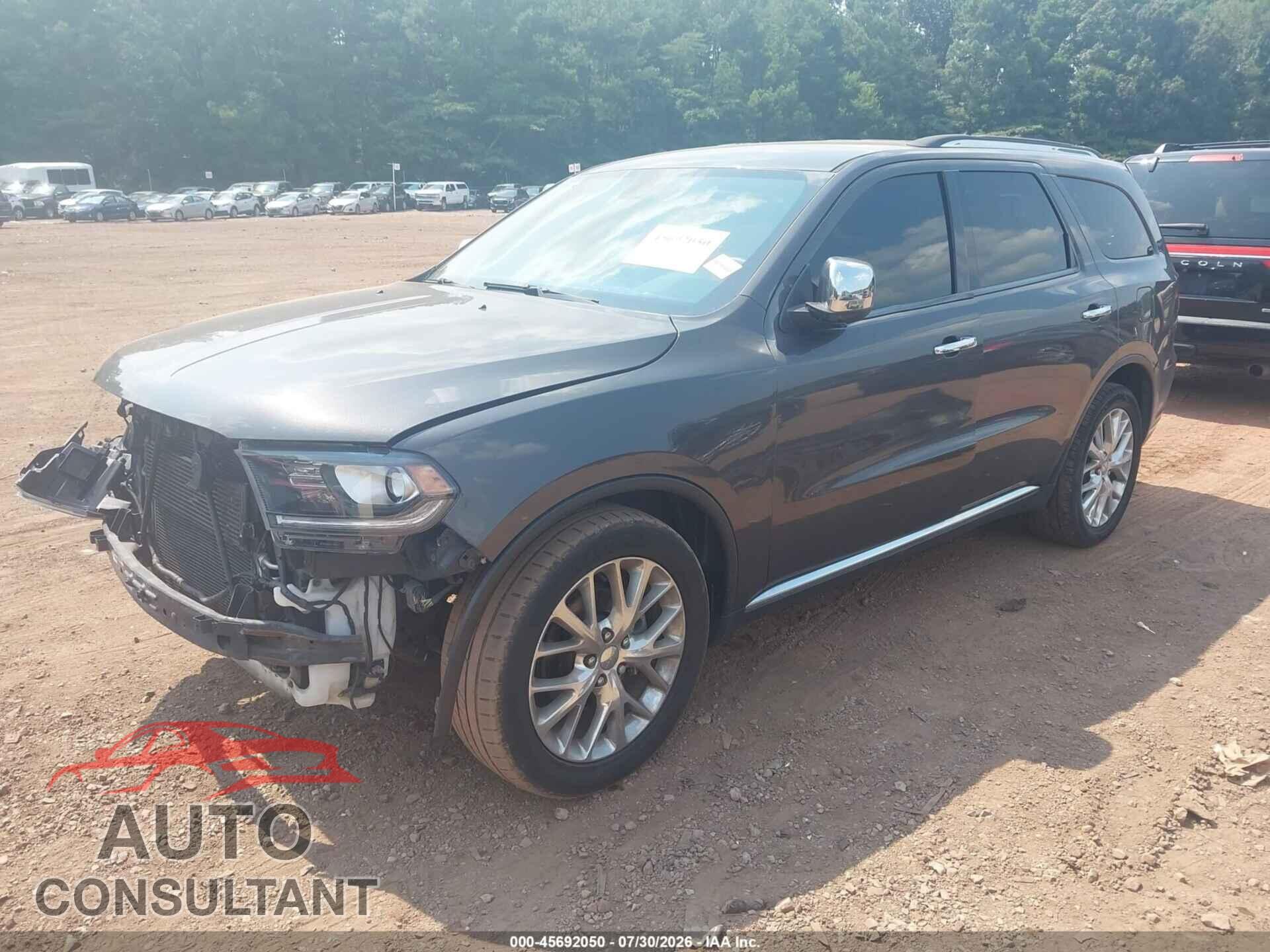 DODGE DURANGO 2017 - 1C4RDHAG8HC677149