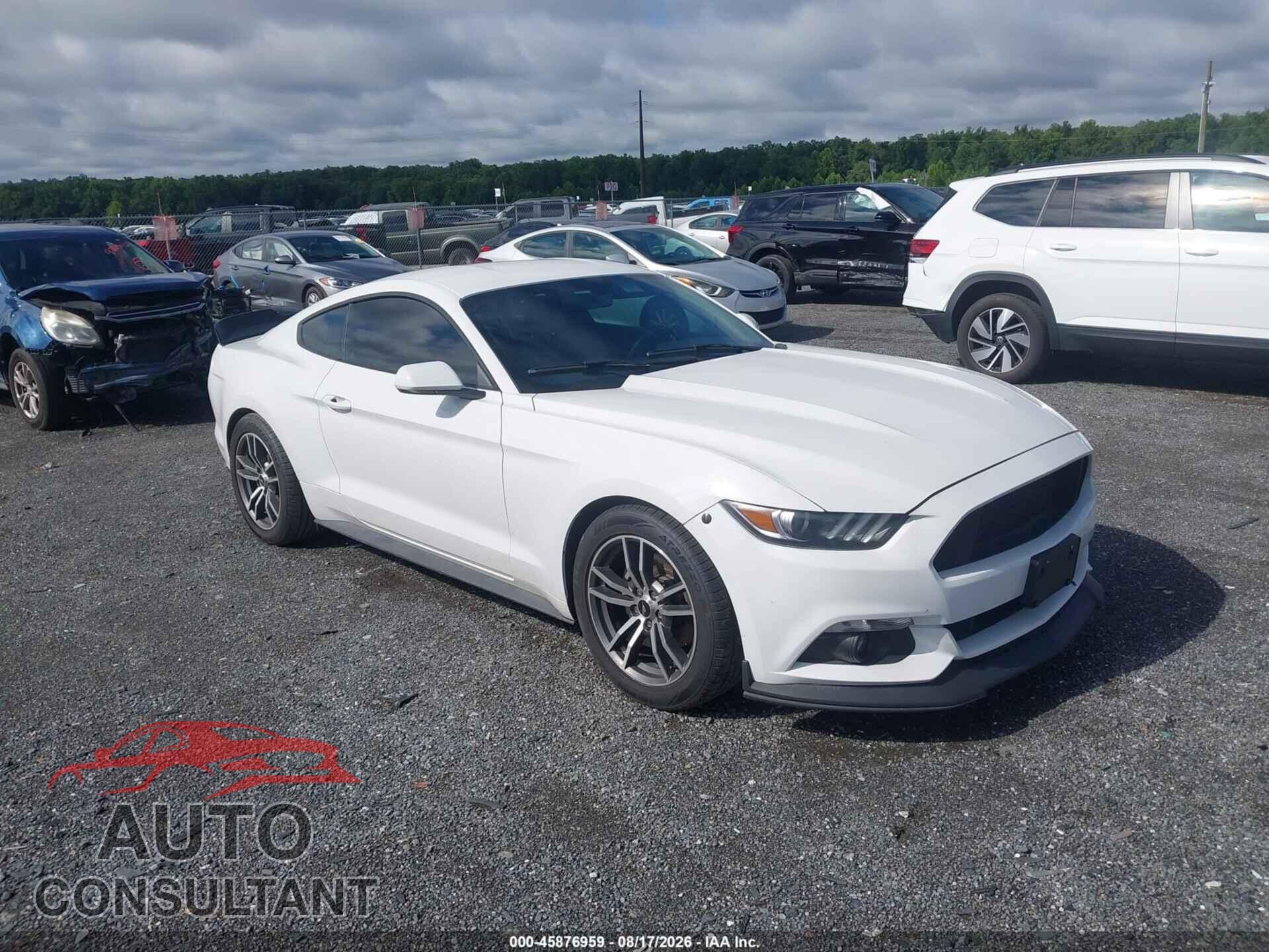FORD MUSTANG 2017 - 1FA6P8TH9H5238195