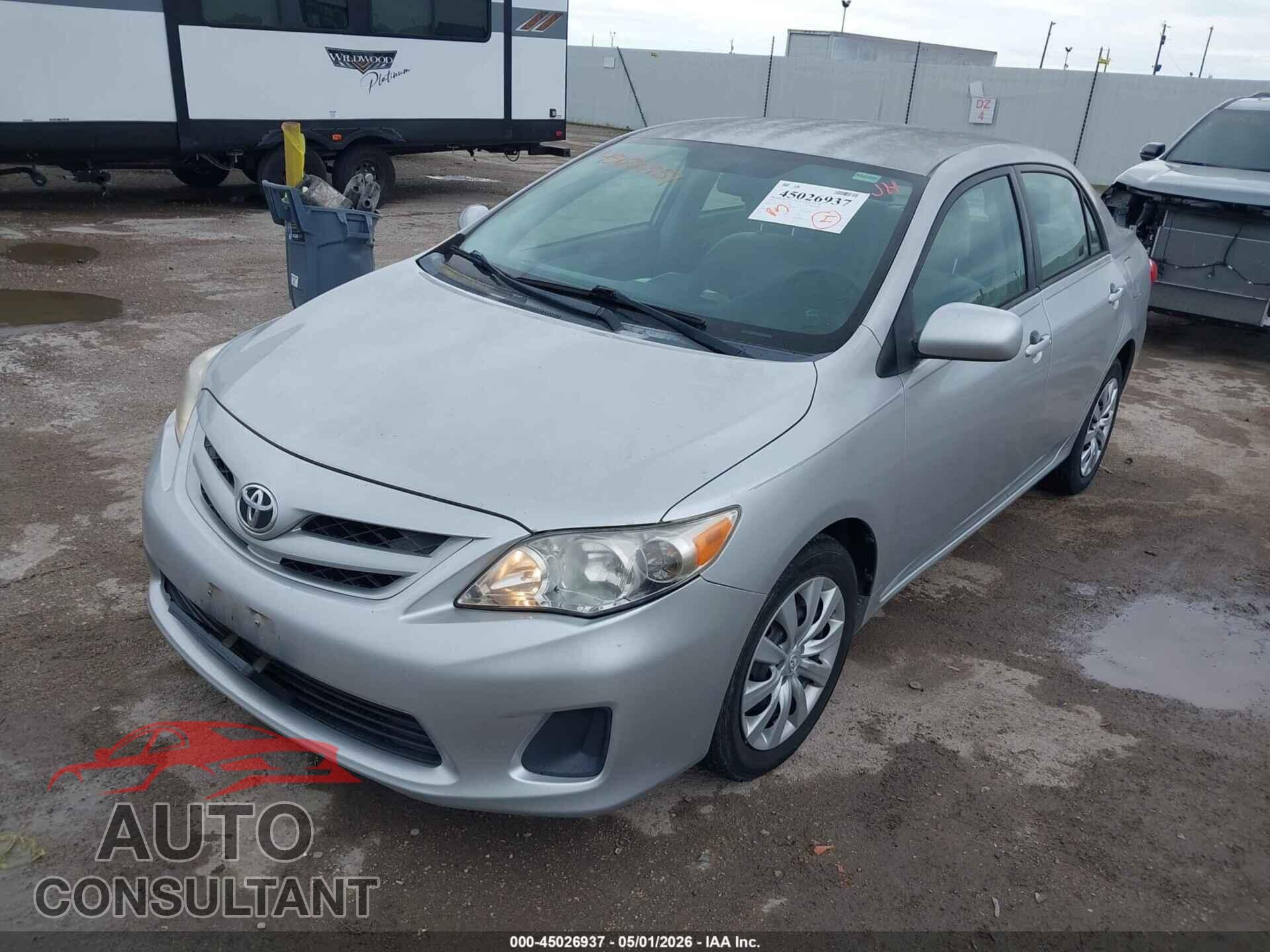 TOYOTA COROLLA 2012 - 2T1BU4EE2CC886485