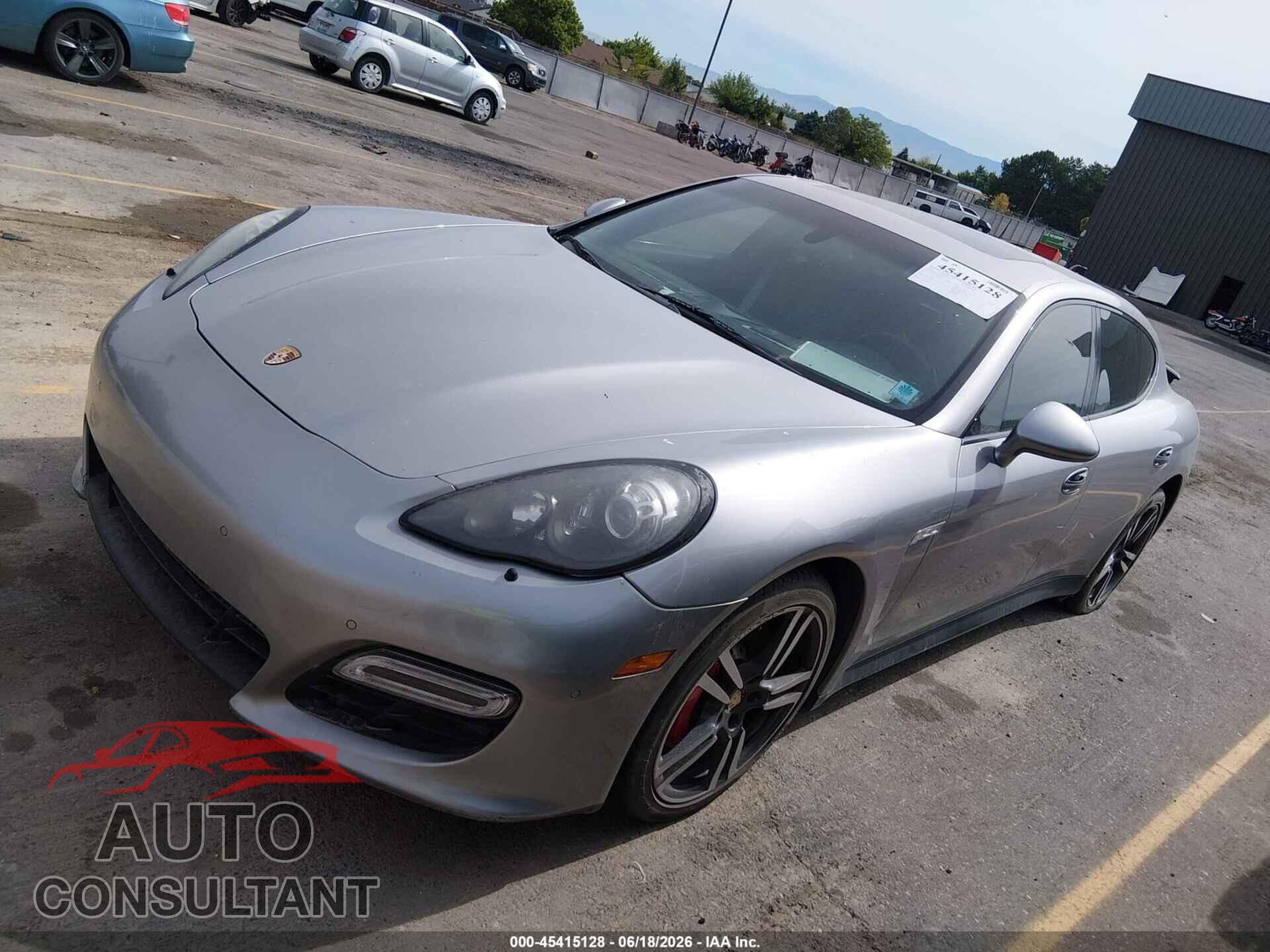 PORSCHE PANAMERA 2013 - WP0AF2A71DL075143