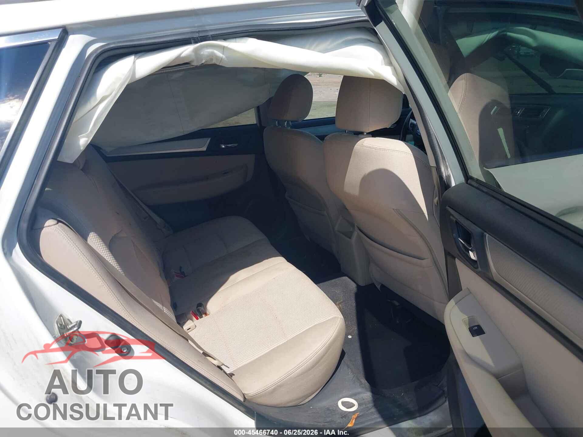 SUBARU OUTBACK 2017 - 4S4BSACC9H3317876