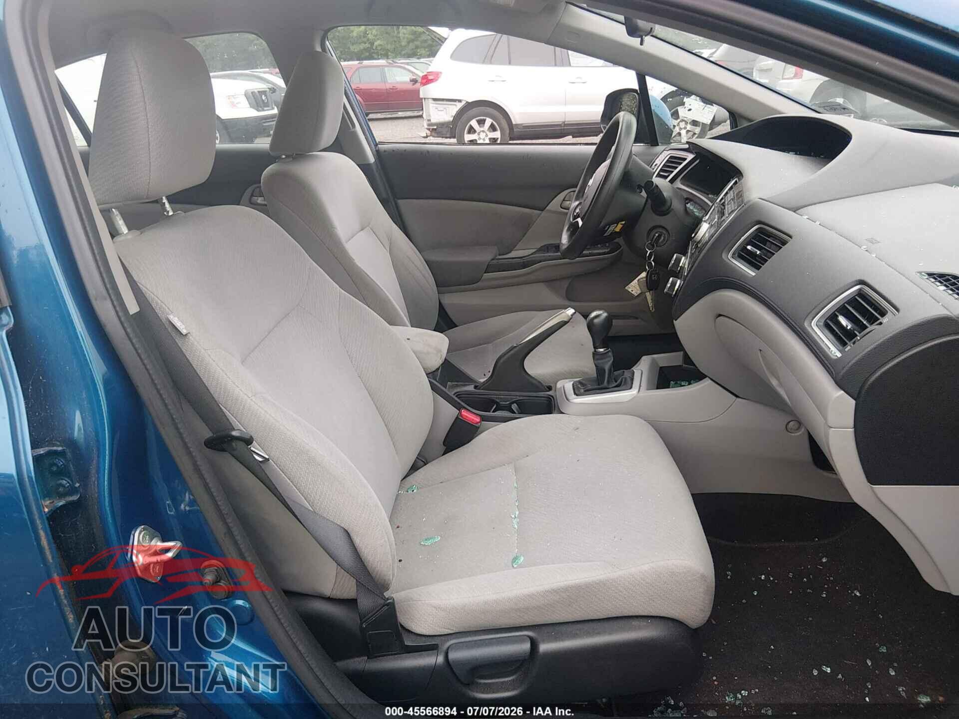 HONDA CIVIC 2013 - 19XFB2E51DE014877