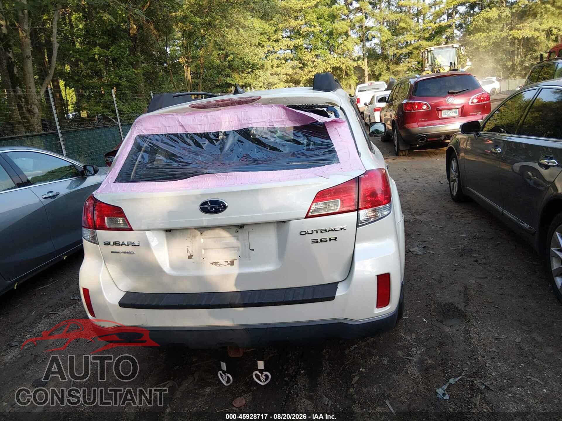 SUBARU OUTBACK 2013 - 4S4BRDSC3D2311781