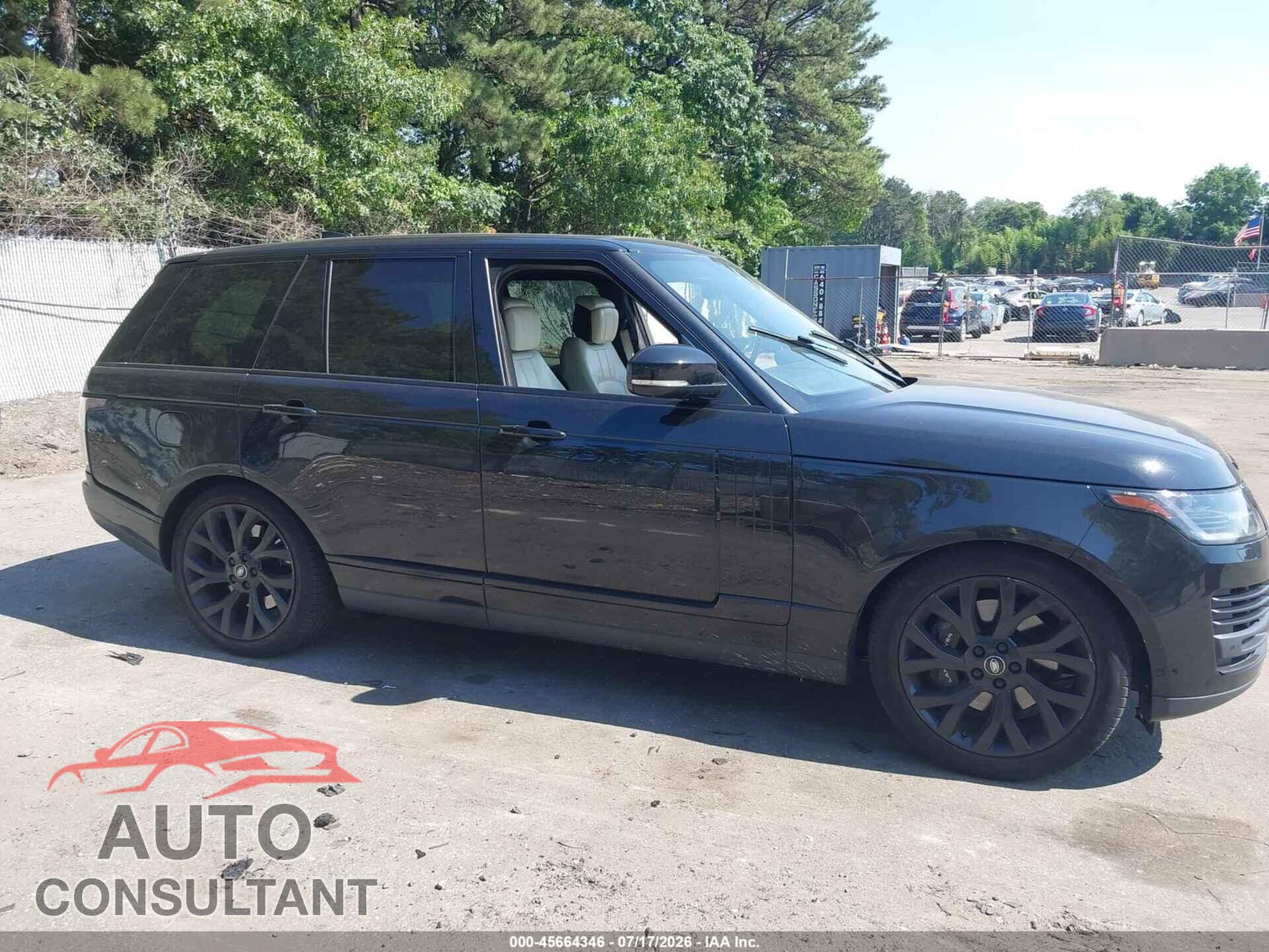 LAND ROVER RANGE ROVER 2018 - SALGS2REXJA388037