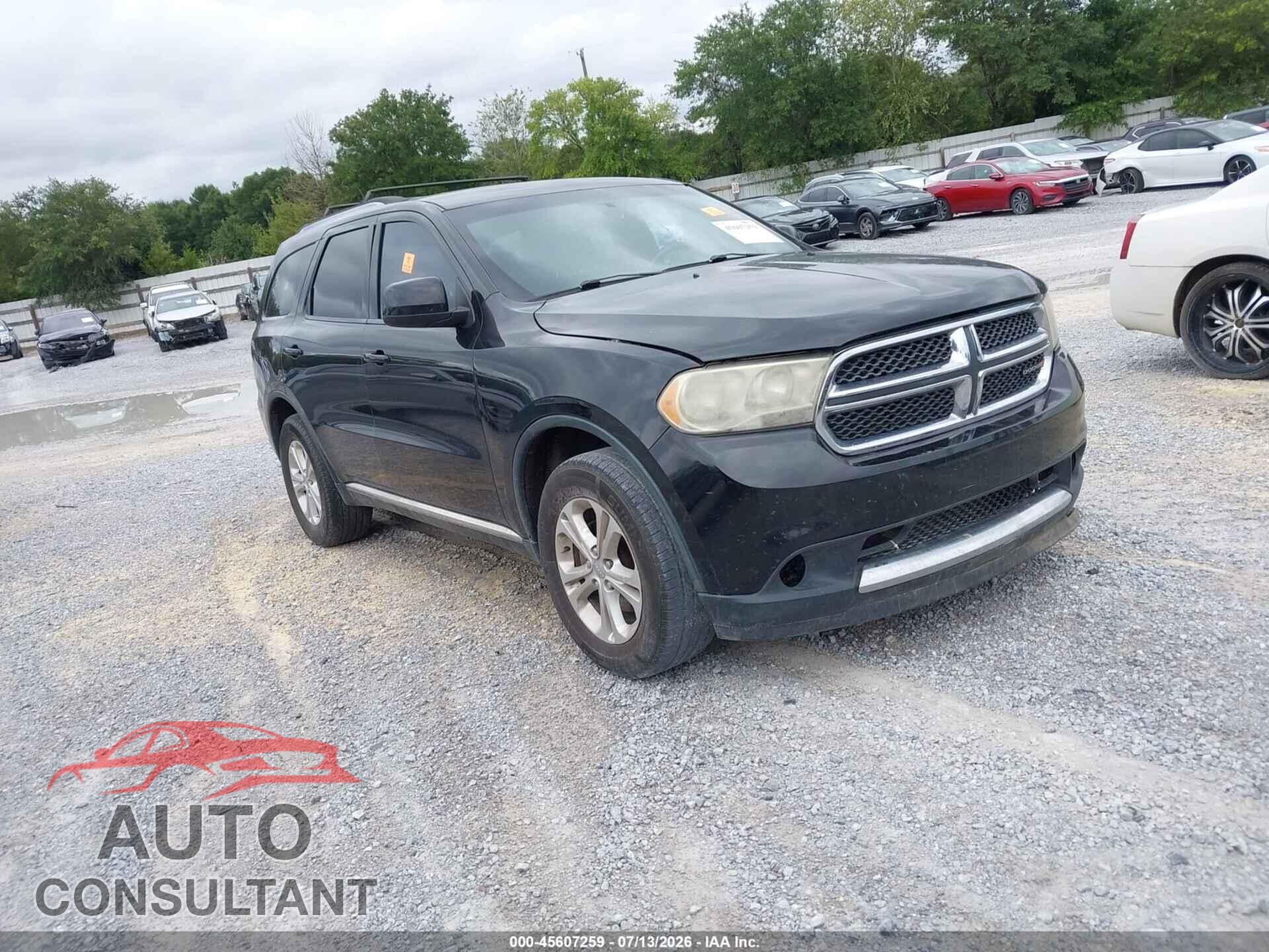 DODGE DURANGO 2013 - 1C4RDHAG1DC689329