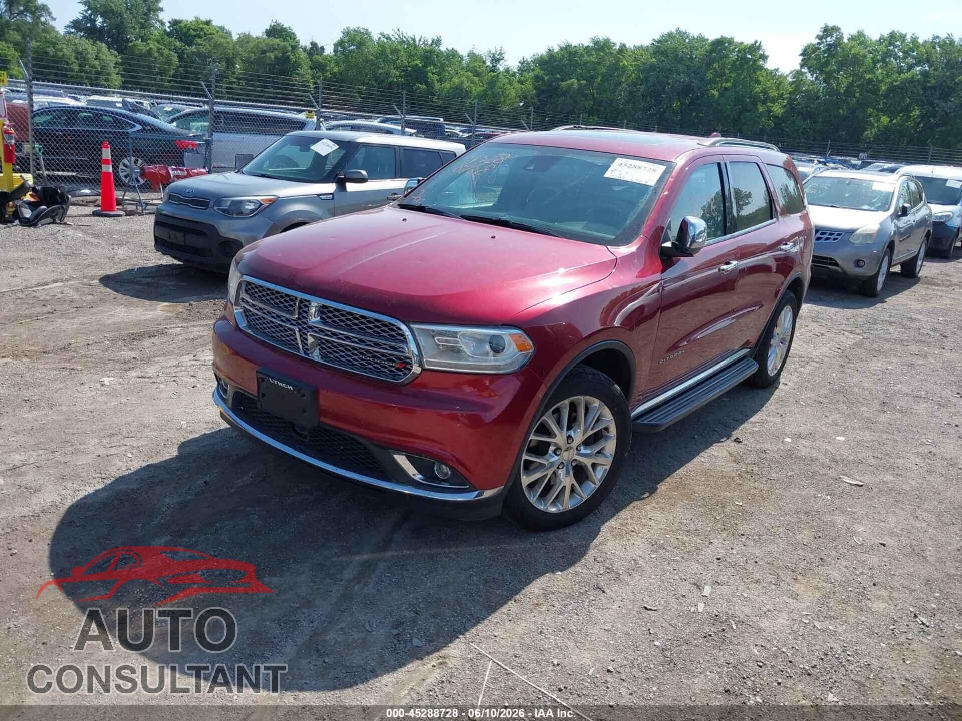 DODGE DURANGO 2014 - 1C4RDJEG5EC971038
