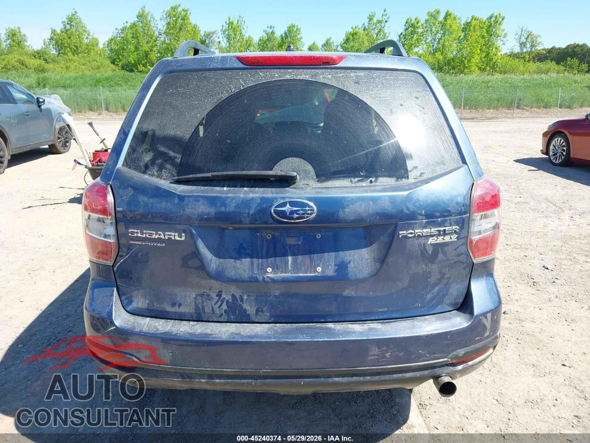 SUBARU FORESTER 2014 - JF2SJAEC0EH527111