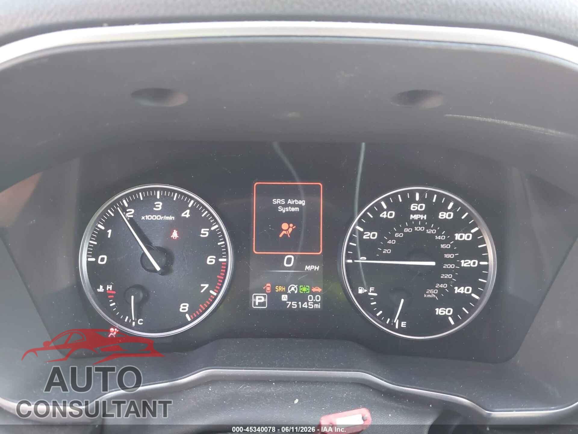 SUBARU OUTBACK 2020 - 4S4BTANC5L3270431