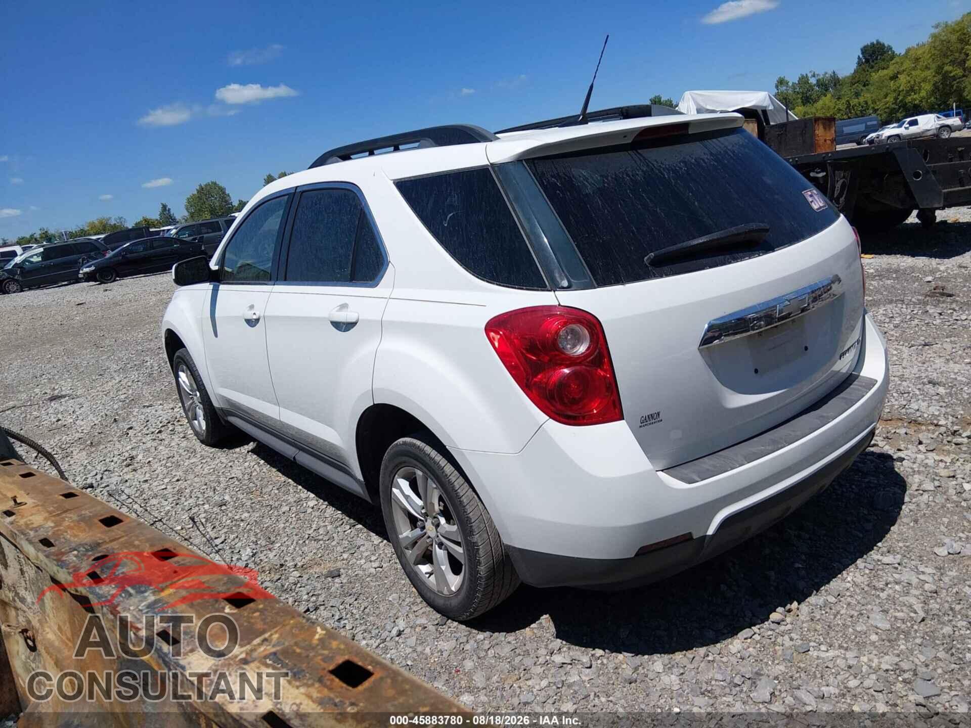 CHEVROLET EQUINOX 2011 - 2CNALPEC5B6240609