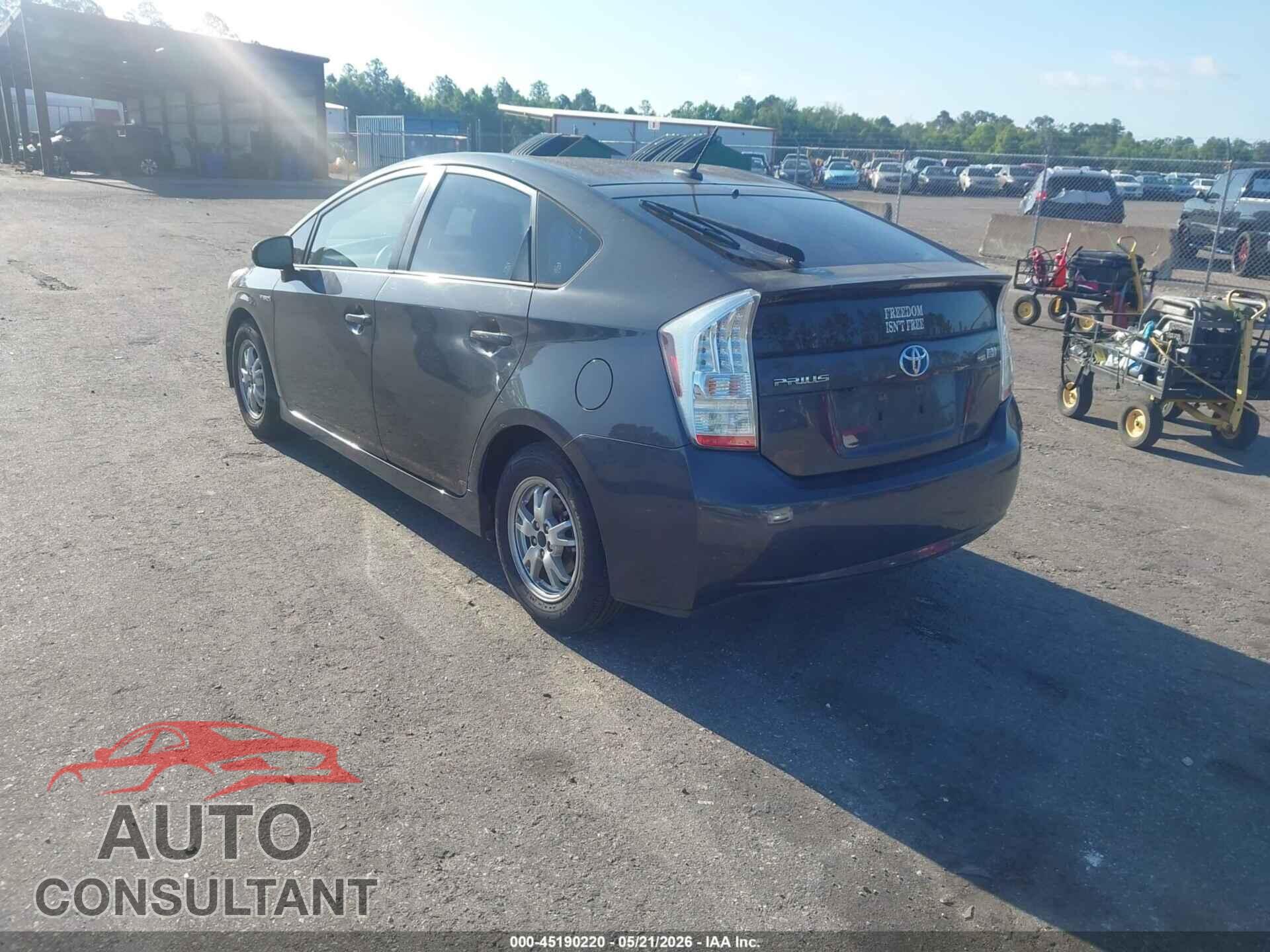 TOYOTA PRIUS 2010 - JTDKN3DU9A1089510