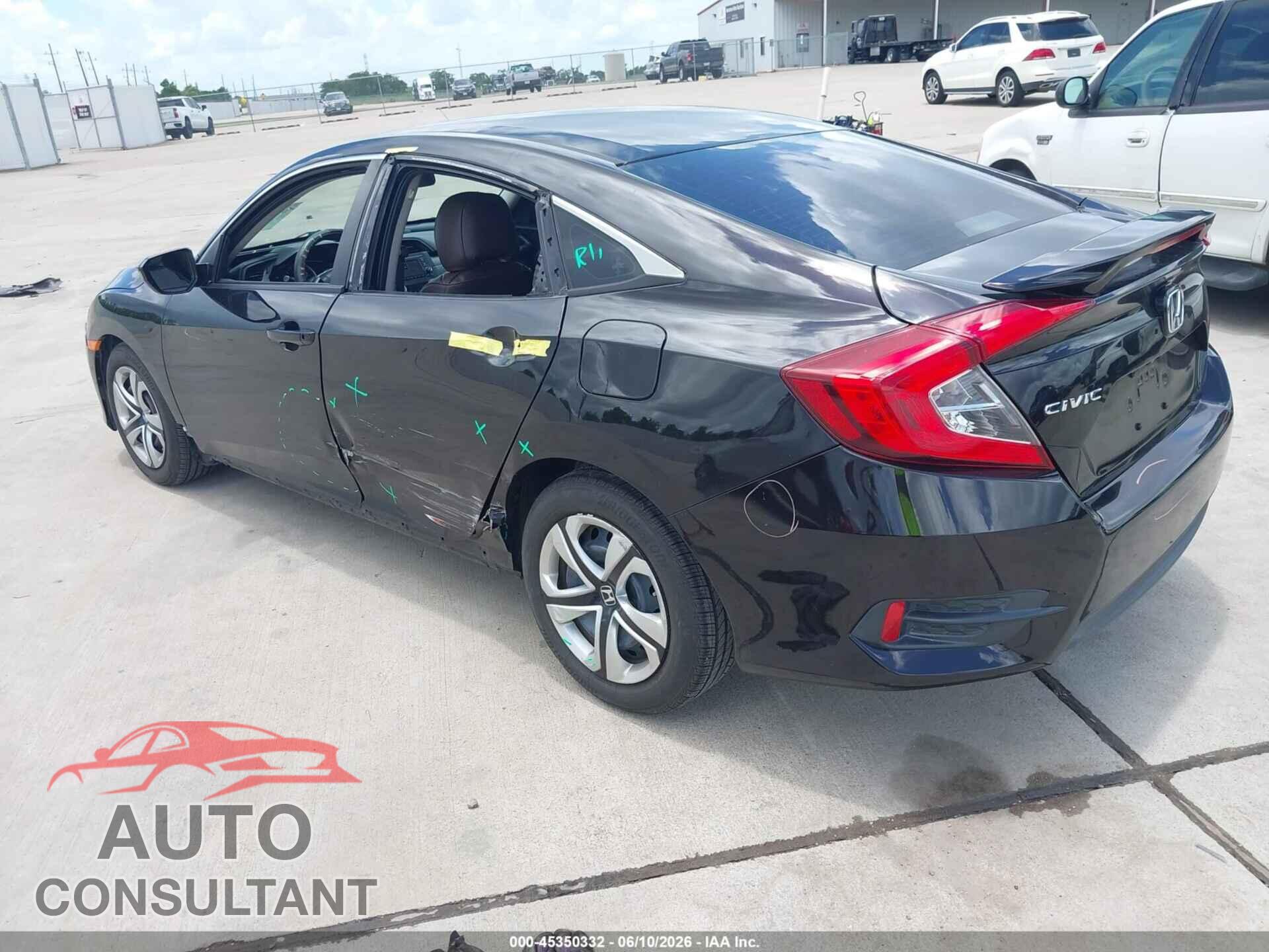 HONDA CIVIC 2017 - 19XFC2F53HE014591