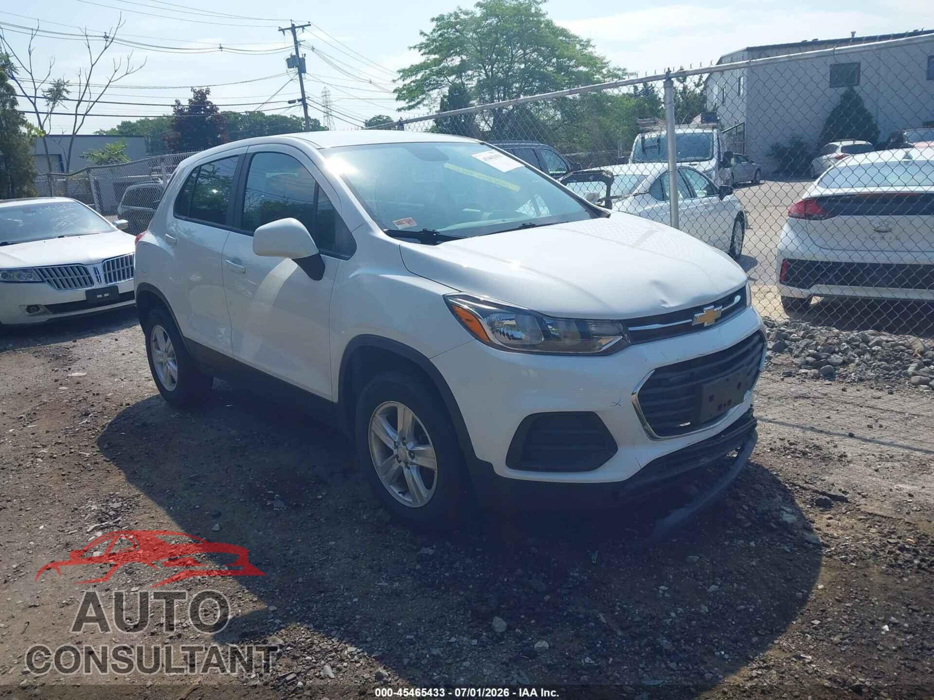 CHEVROLET TRAX 2019 - 3GNCJNSB3KL234734