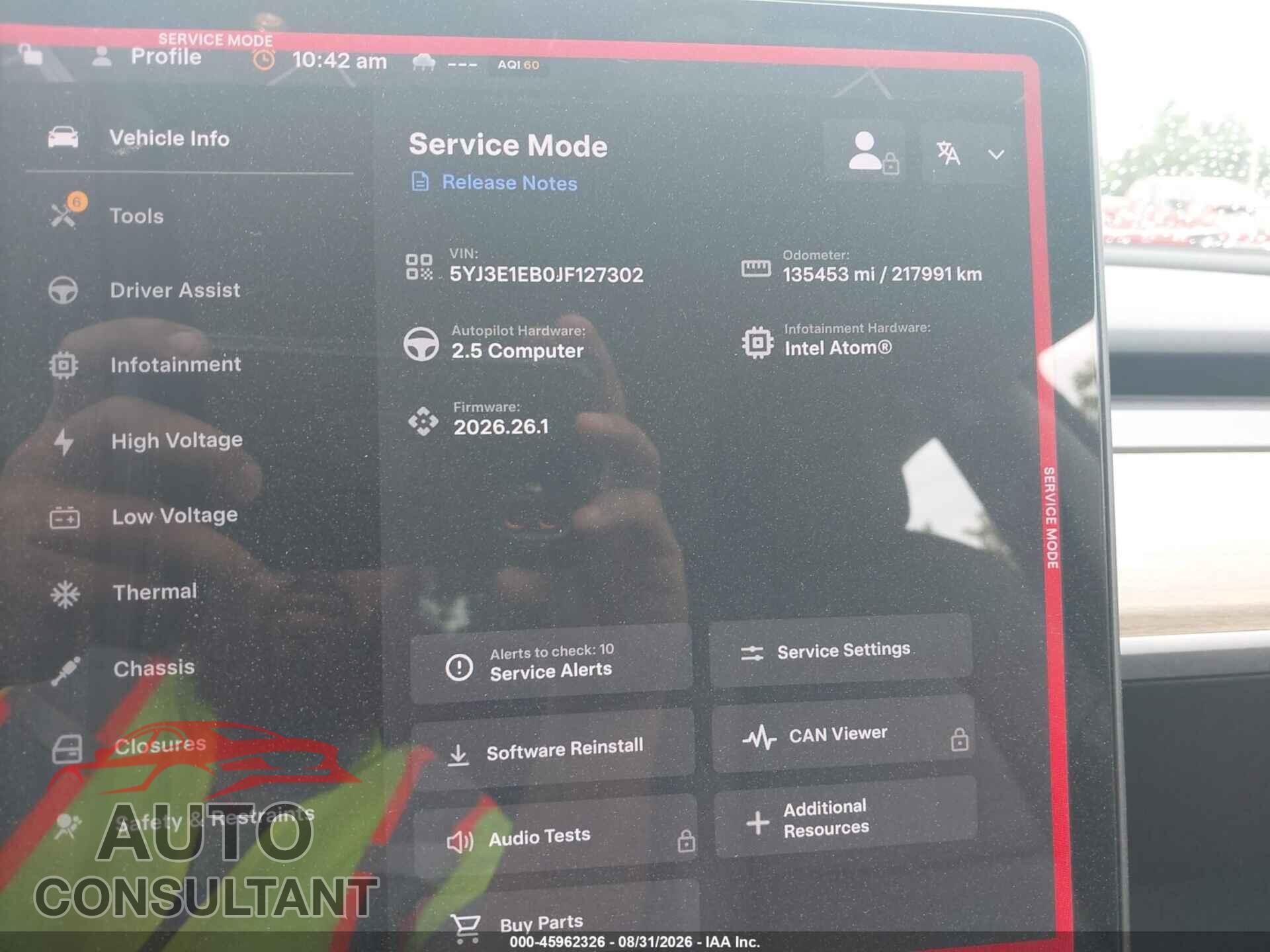 TESLA MODEL 3 2018 - 5YJ3E1EB0JF127302