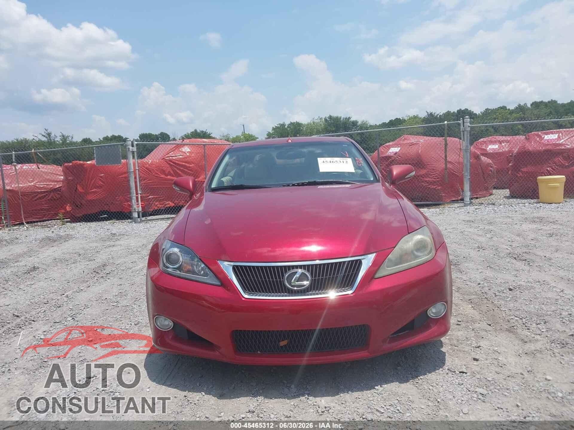 LEXUS IS 250C 2014 - JTHFF2C28E2530373