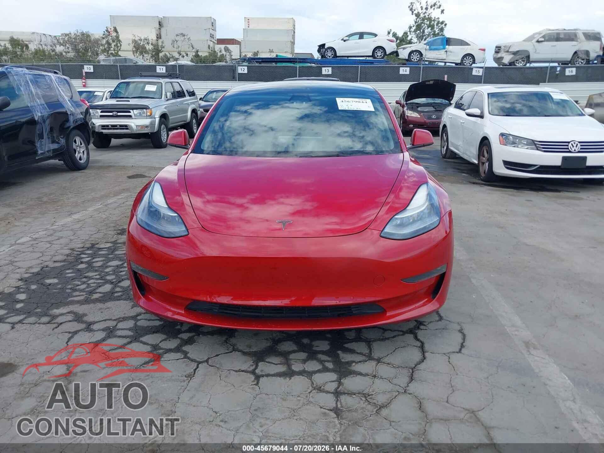 TESLA MODEL 3 2022 - 5YJ3E1EB9NF130656