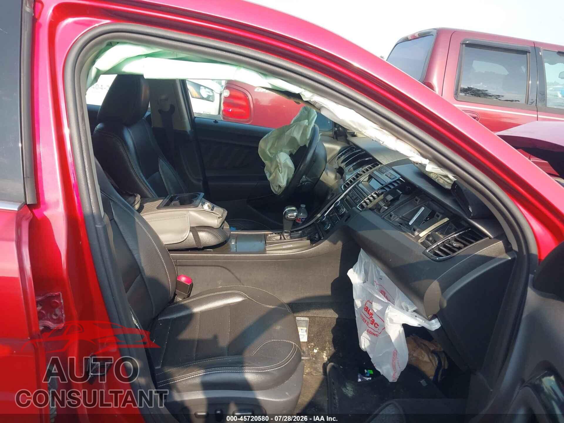 FORD TAURUS 2012 - 1FAHP2JW7CG136995