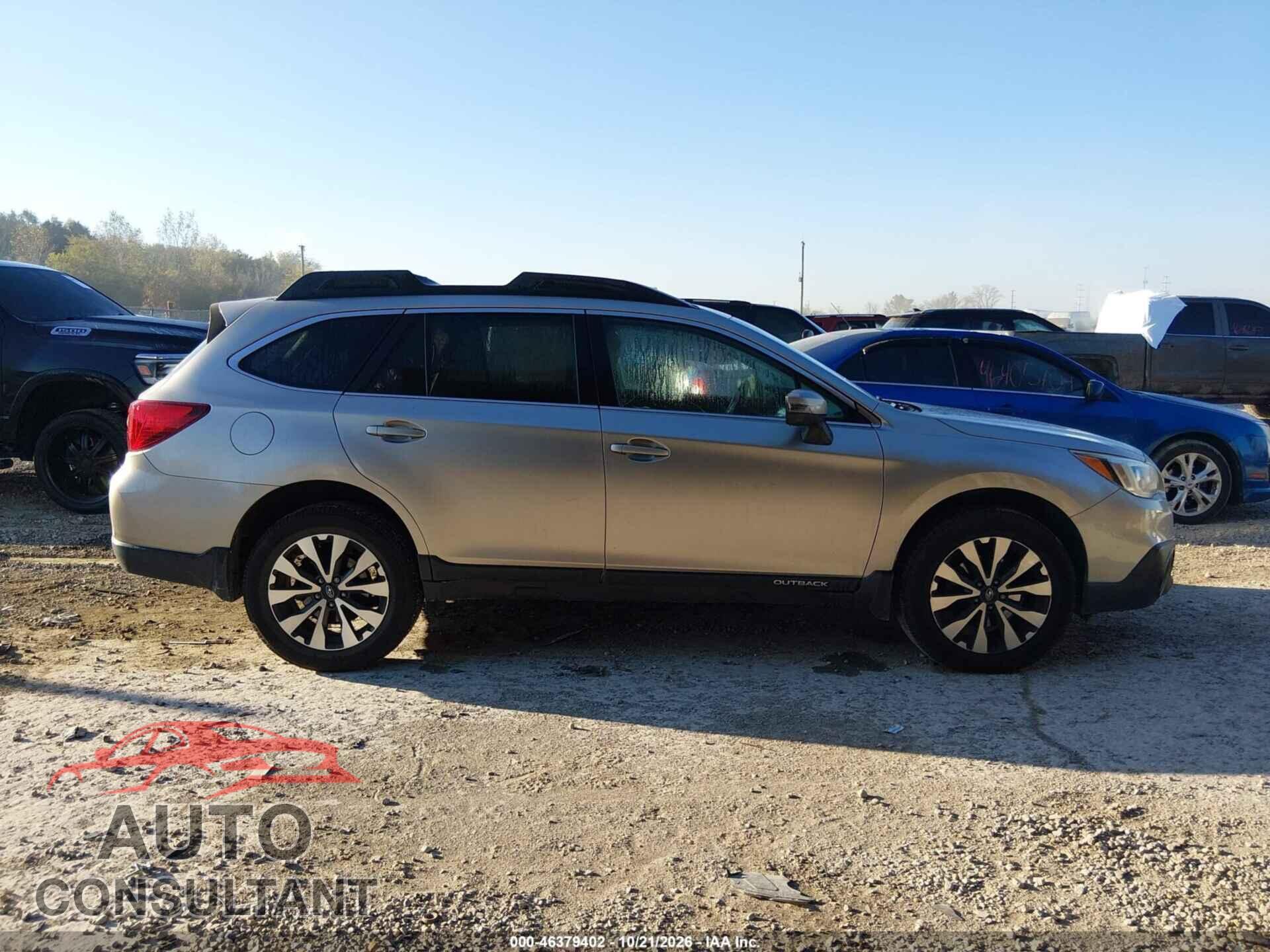 SUBARU OUTBACK 2015 - 4S4BSELC8F3214565