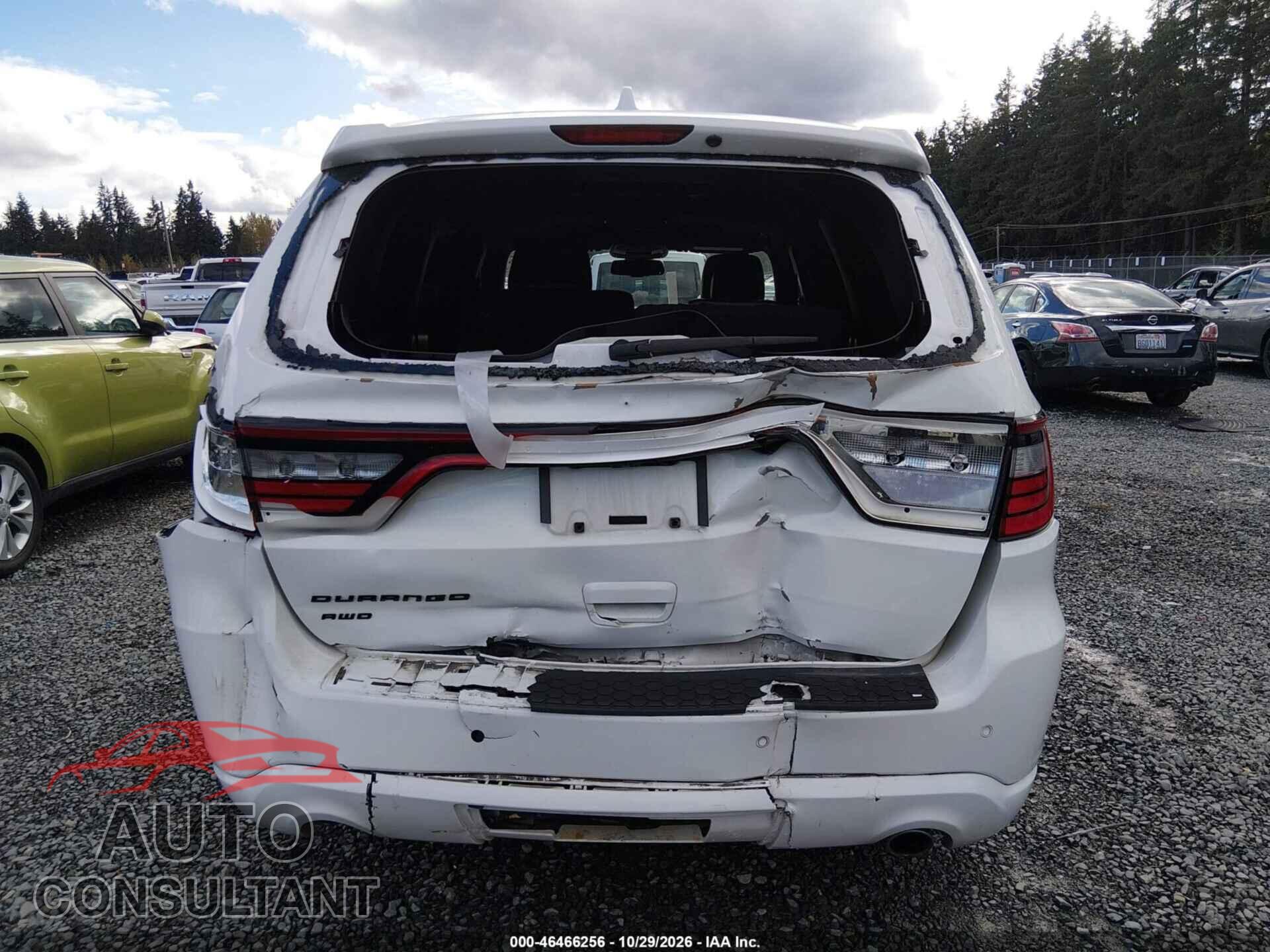 DODGE DURANGO 2015 - 1C4RDJAG4FC874209
