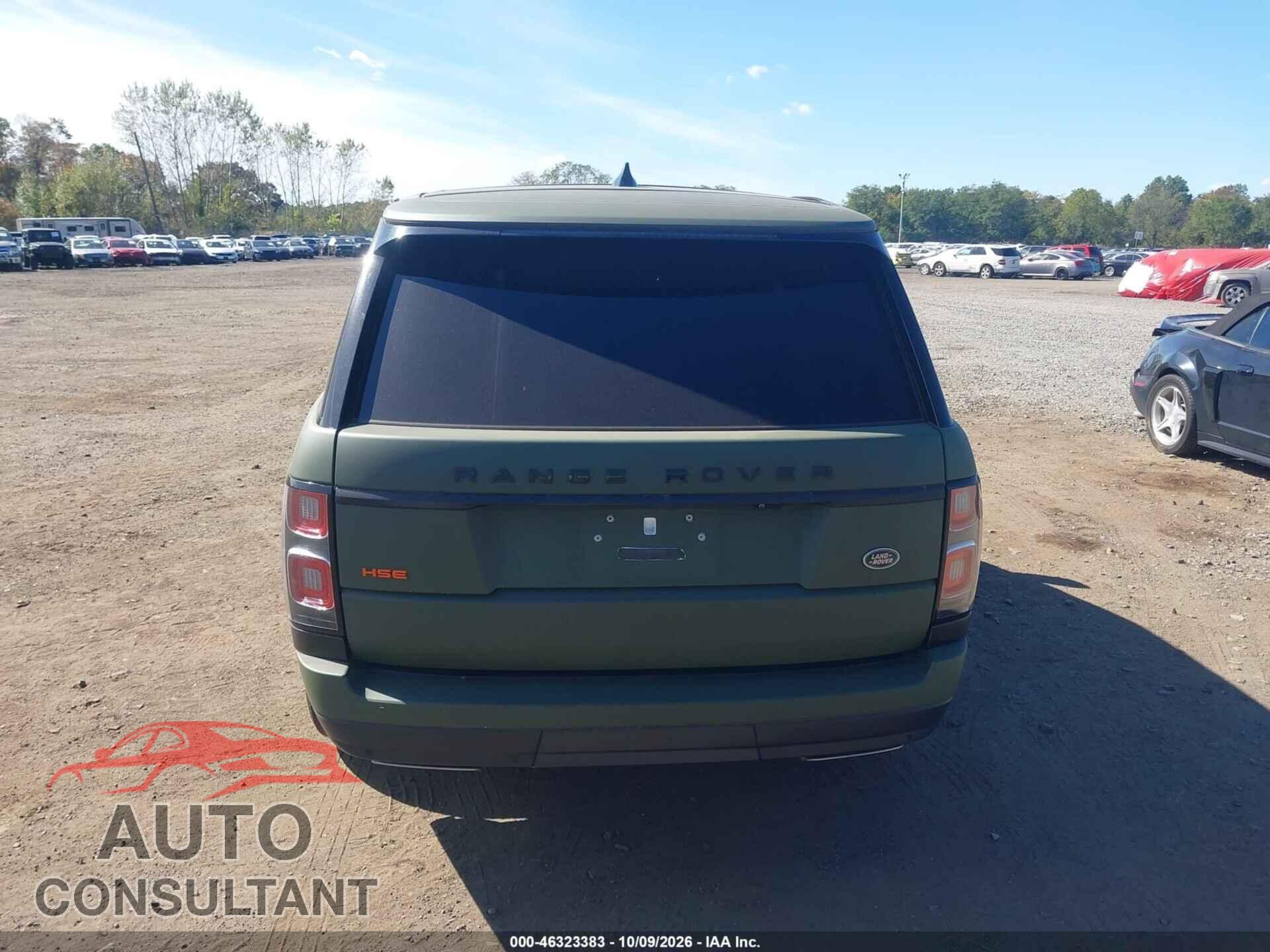 LAND ROVER RANGE ROVER 2019 - SALGS2SV2KA540873