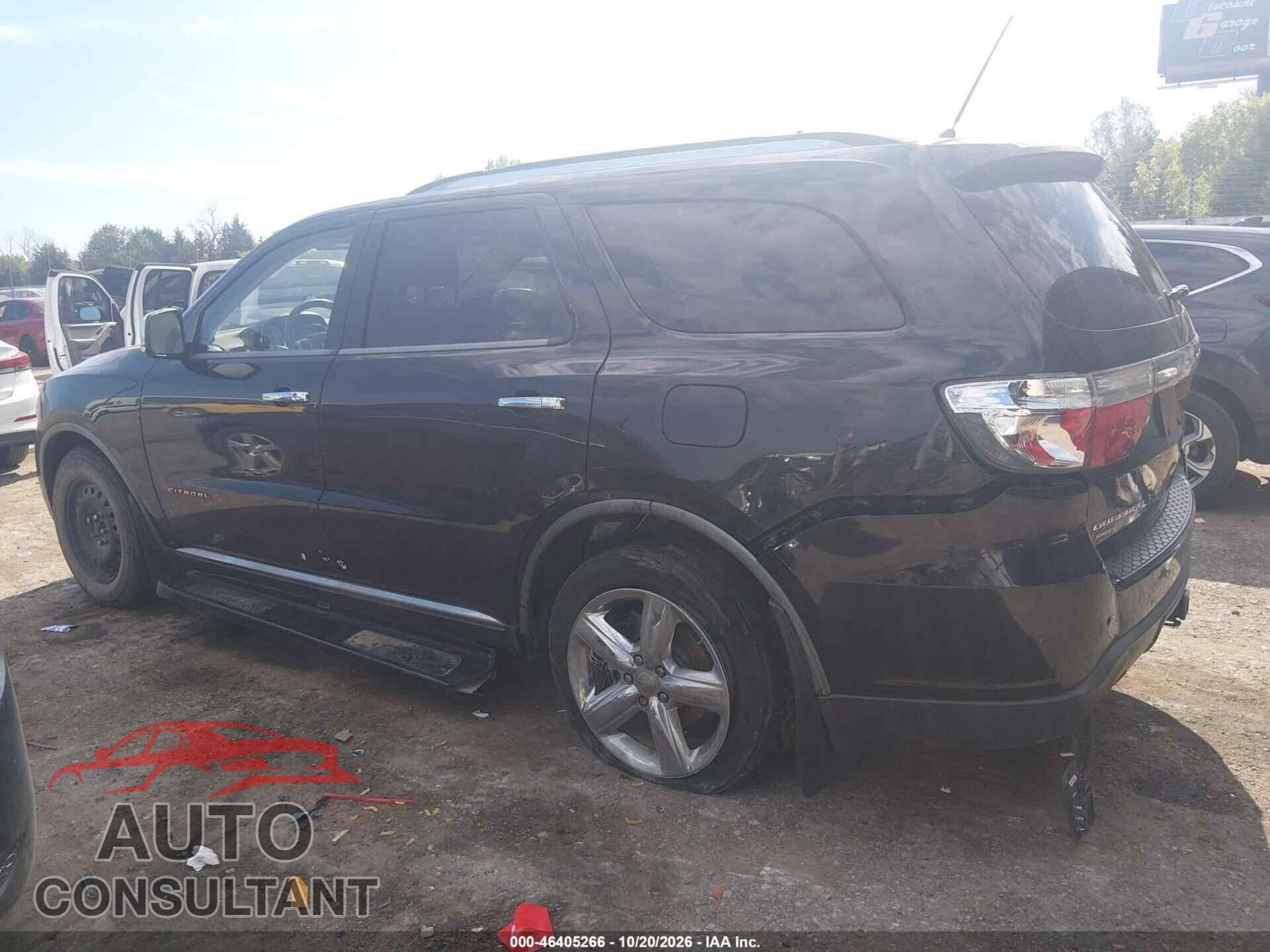 DODGE DURANGO 2012 - 1C4SDJET1CC178685