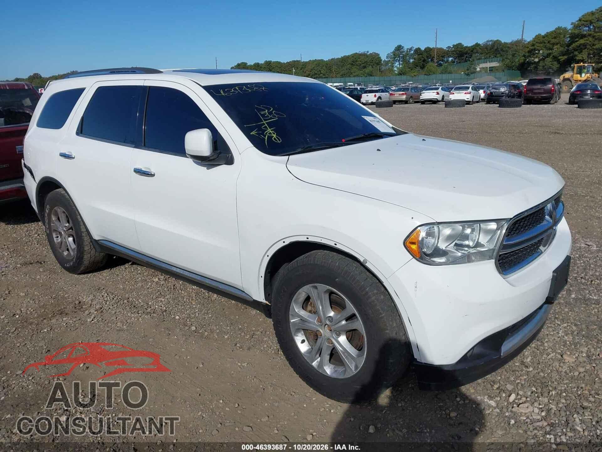 DODGE DURANGO 2013 - 1C4RDJDG9DC663094