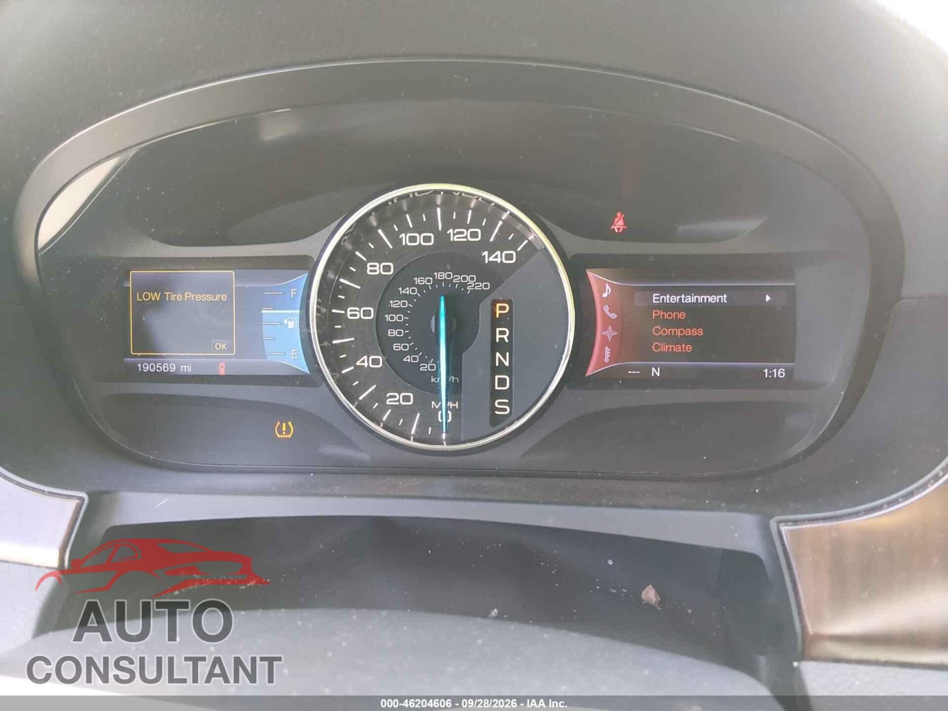 FORD EDGE 2013 - 2FMDK3KC1DBA68005