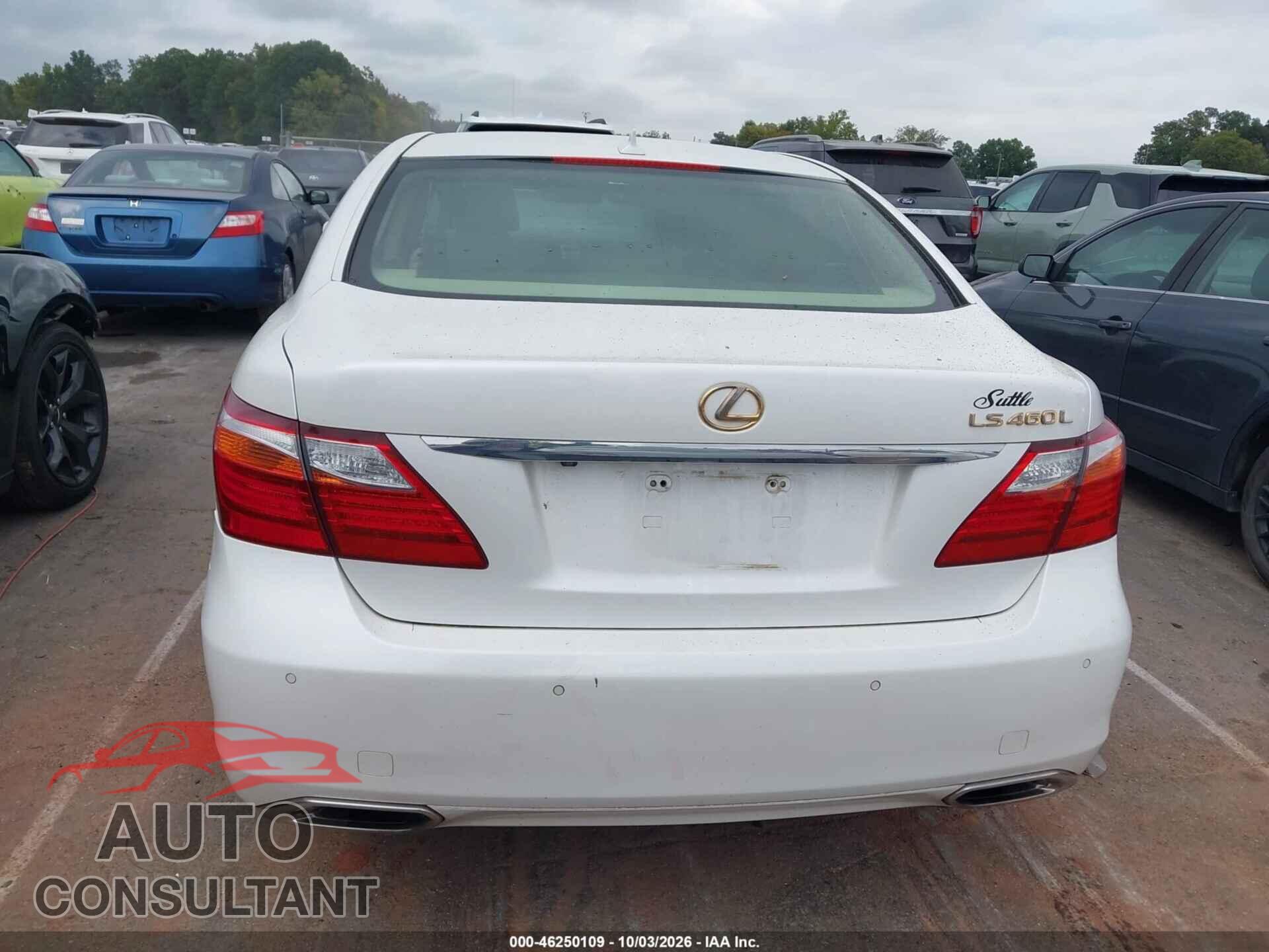 LEXUS LS 460 2012 - JTHGL5EF6C5045000
