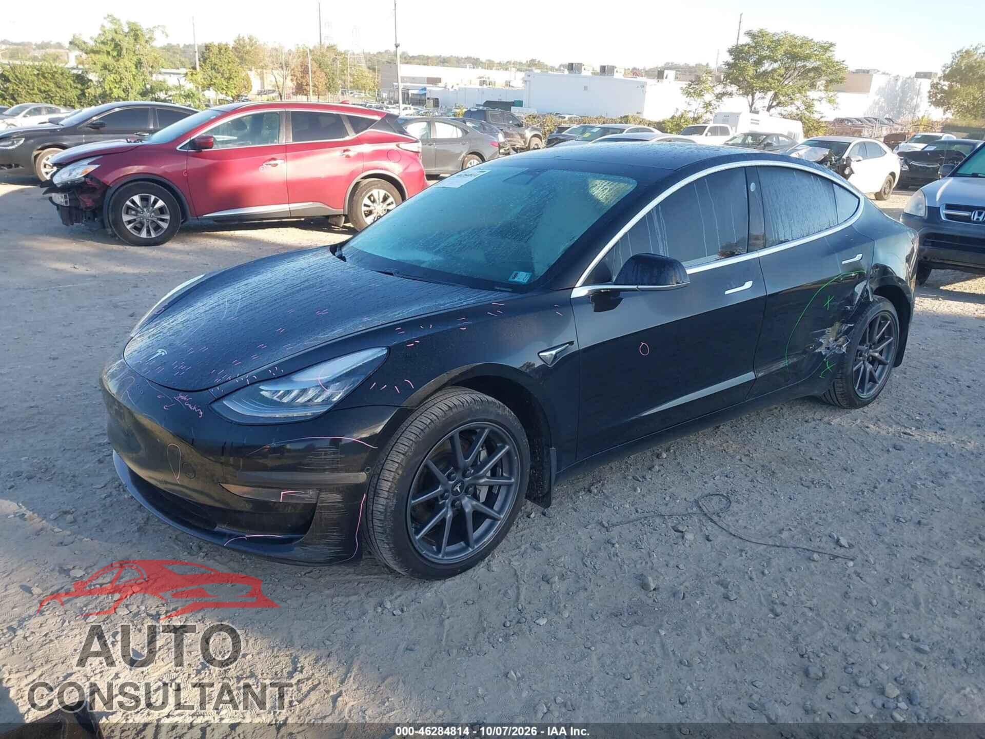 TESLA MODEL 3 2019 - 5YJ3E1EB9KF437787