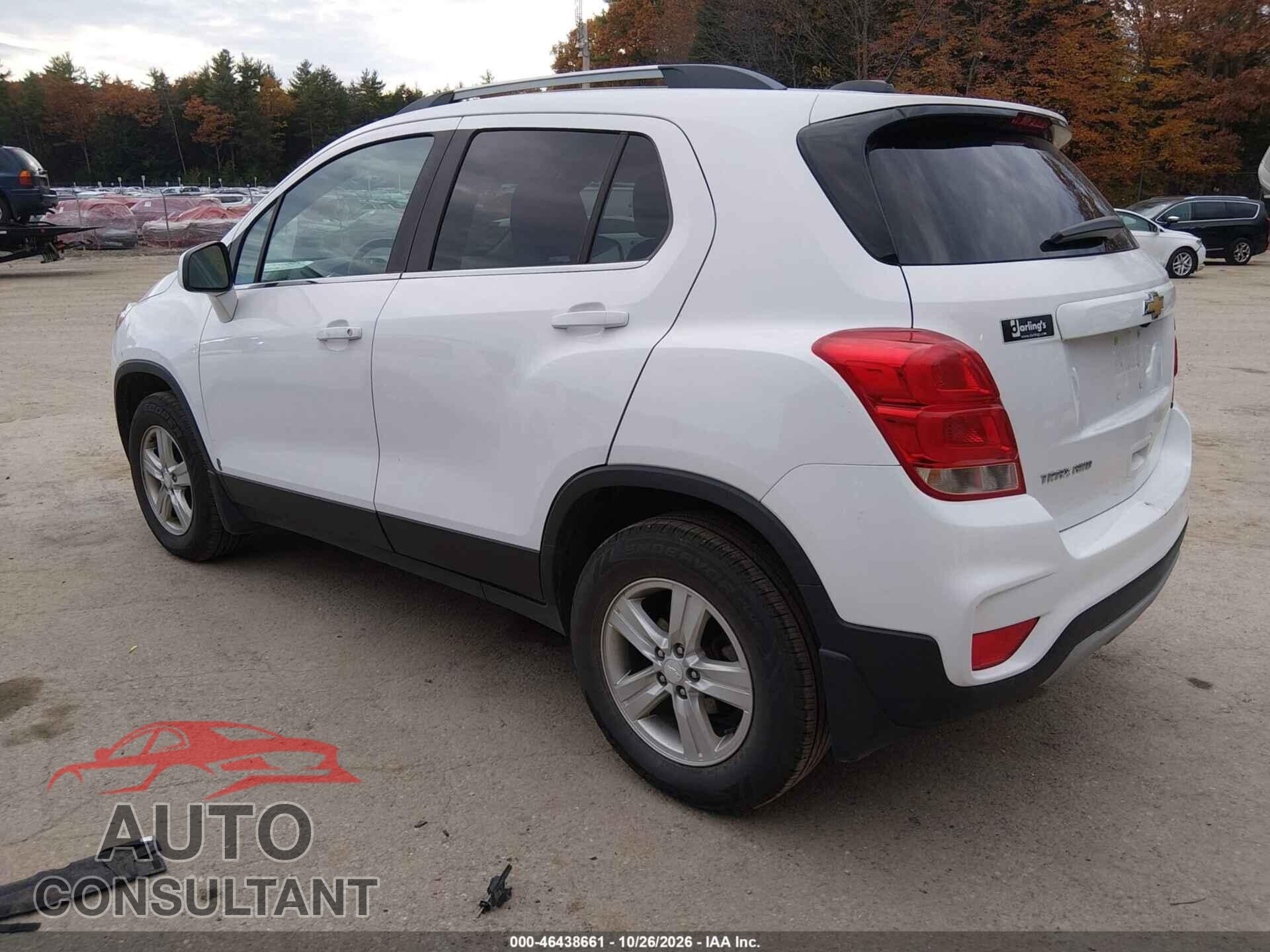 CHEVROLET TRAX 2019 - 3GNCJPSB3KL224572