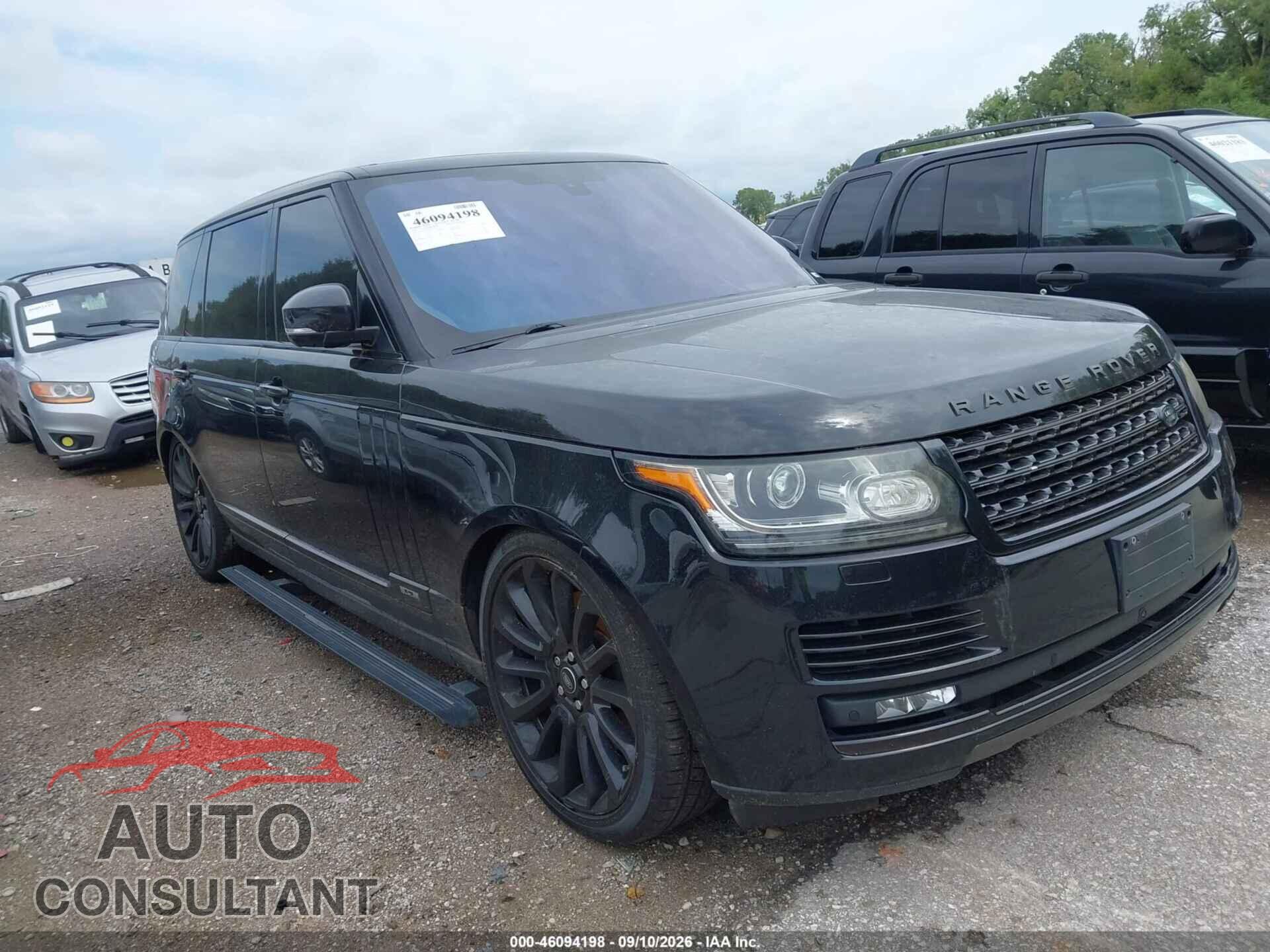 LAND ROVER RANGE ROVER 2016 - SALGS3EF9GA281574