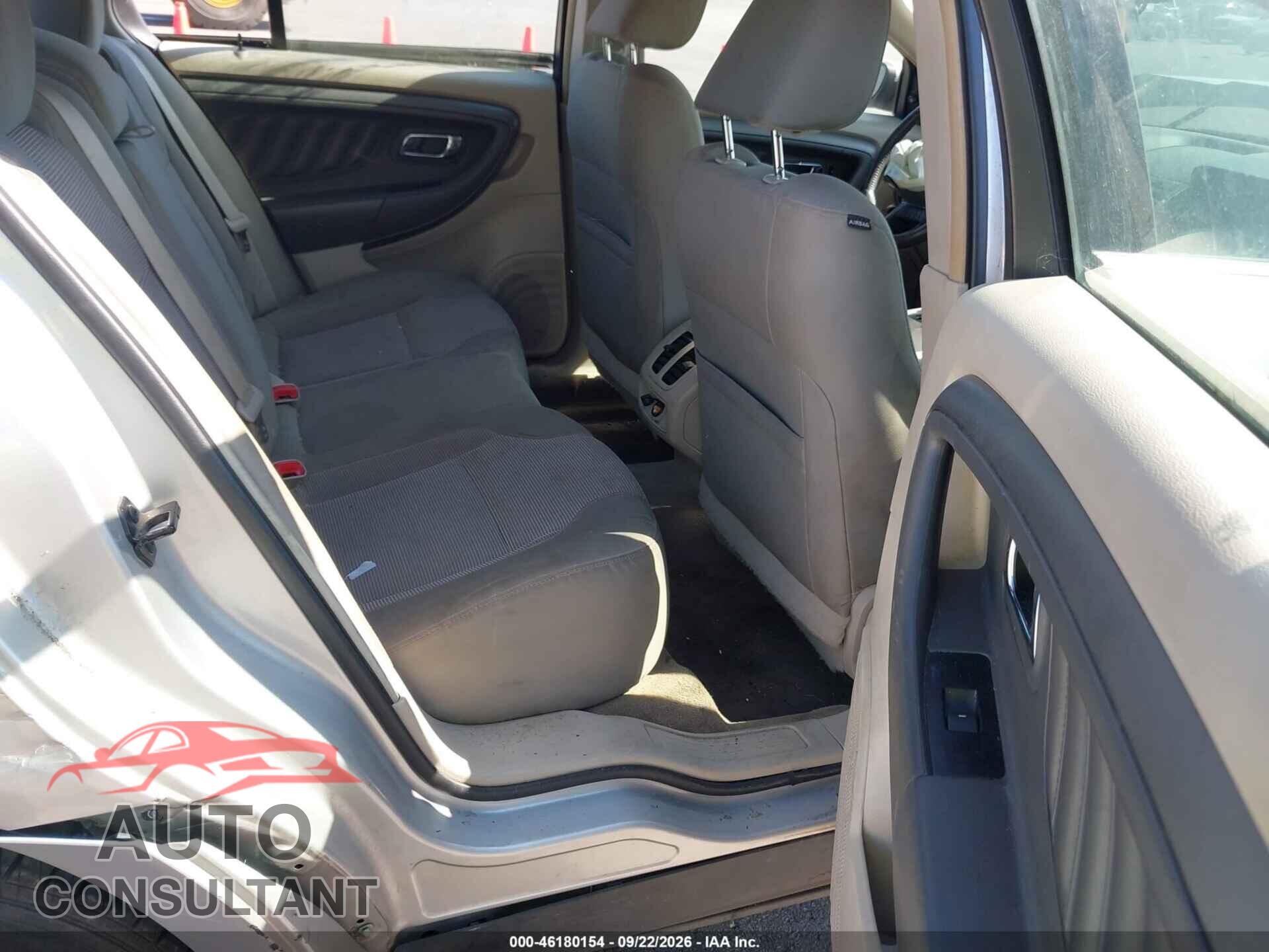 FORD TAURUS 2012 - 1FAHP2EW4CG124085