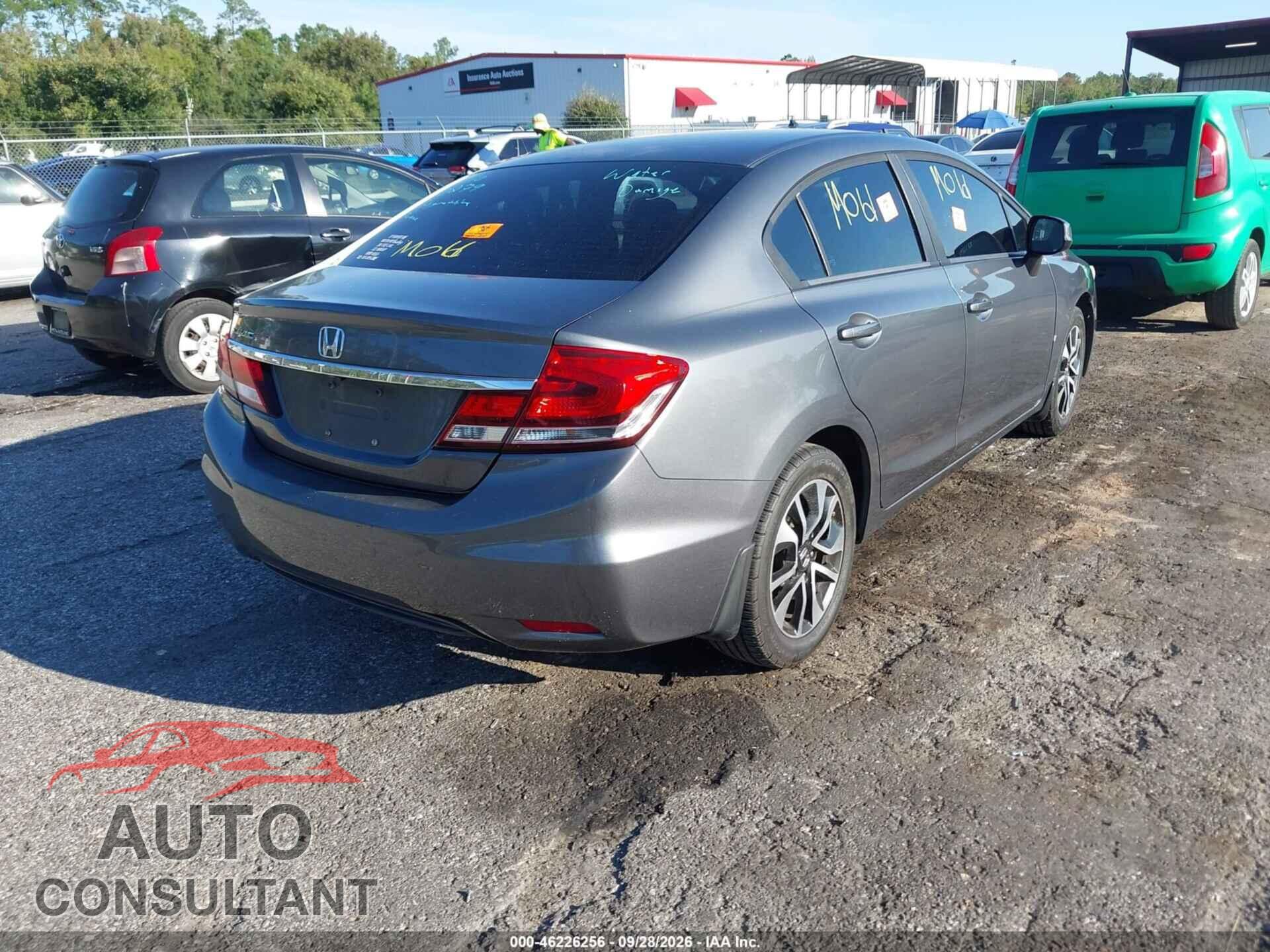 HONDA CIVIC 2013 - 19XFB2F86DE022367