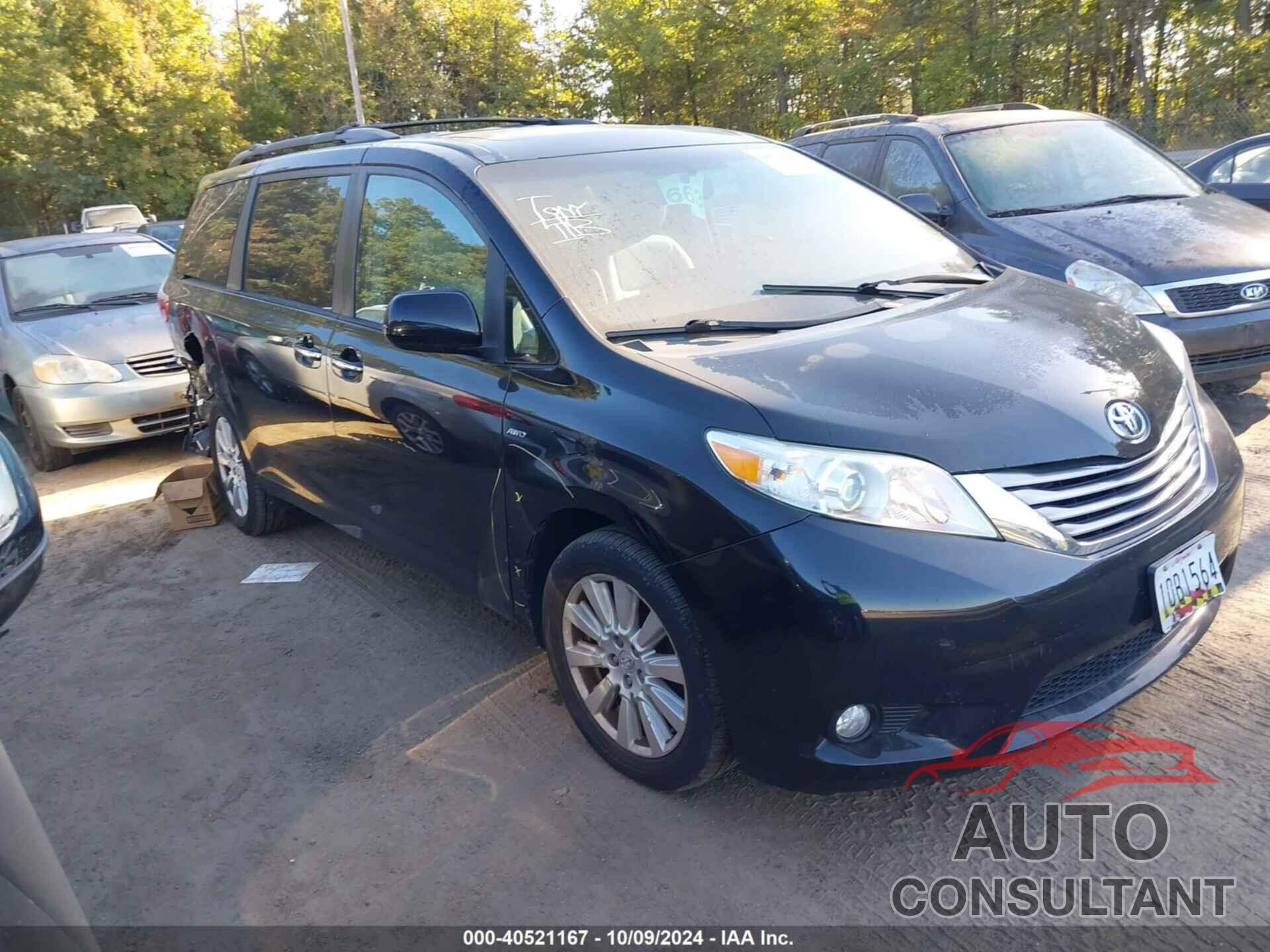 TOYOTA SIENNA 2017 - 5TDDZ3DC1HS182412