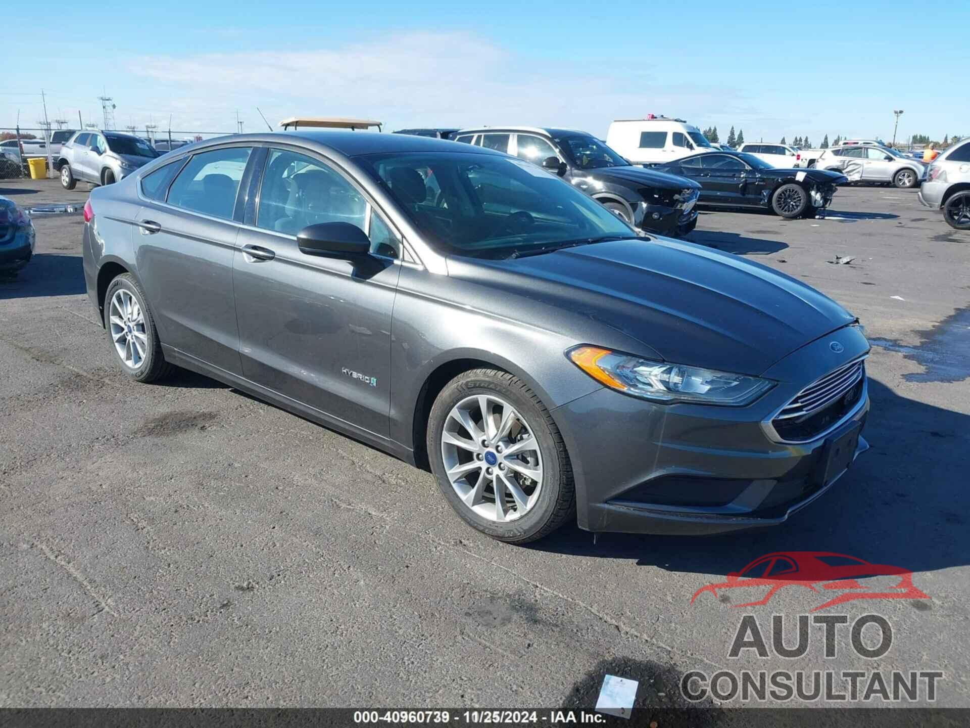 FORD FUSION HYBRID 2017 - 3FA6P0LU3HR323948