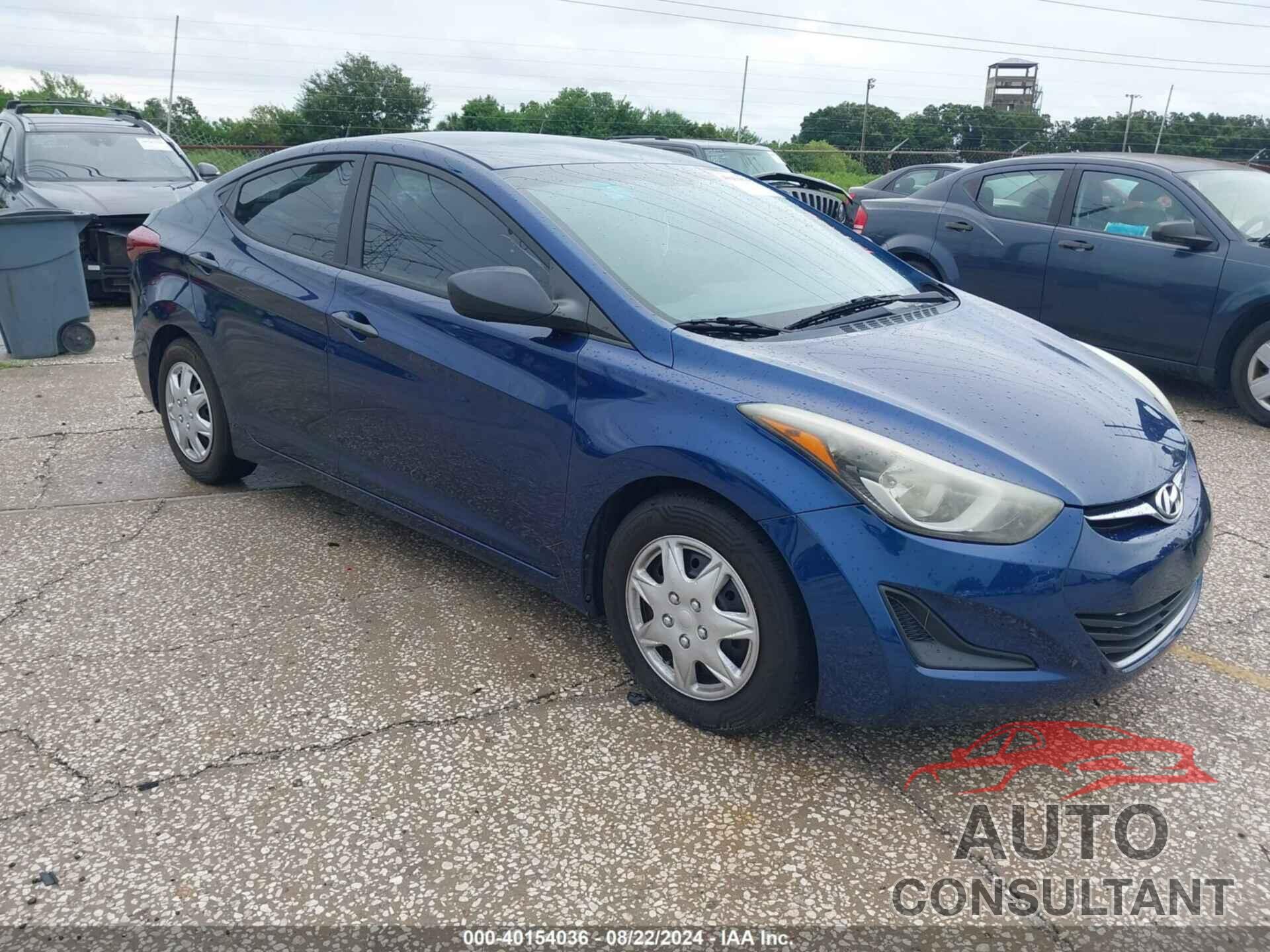 HYUNDAI ELANTRA 2016 - 5NPDH4AE3GH692425