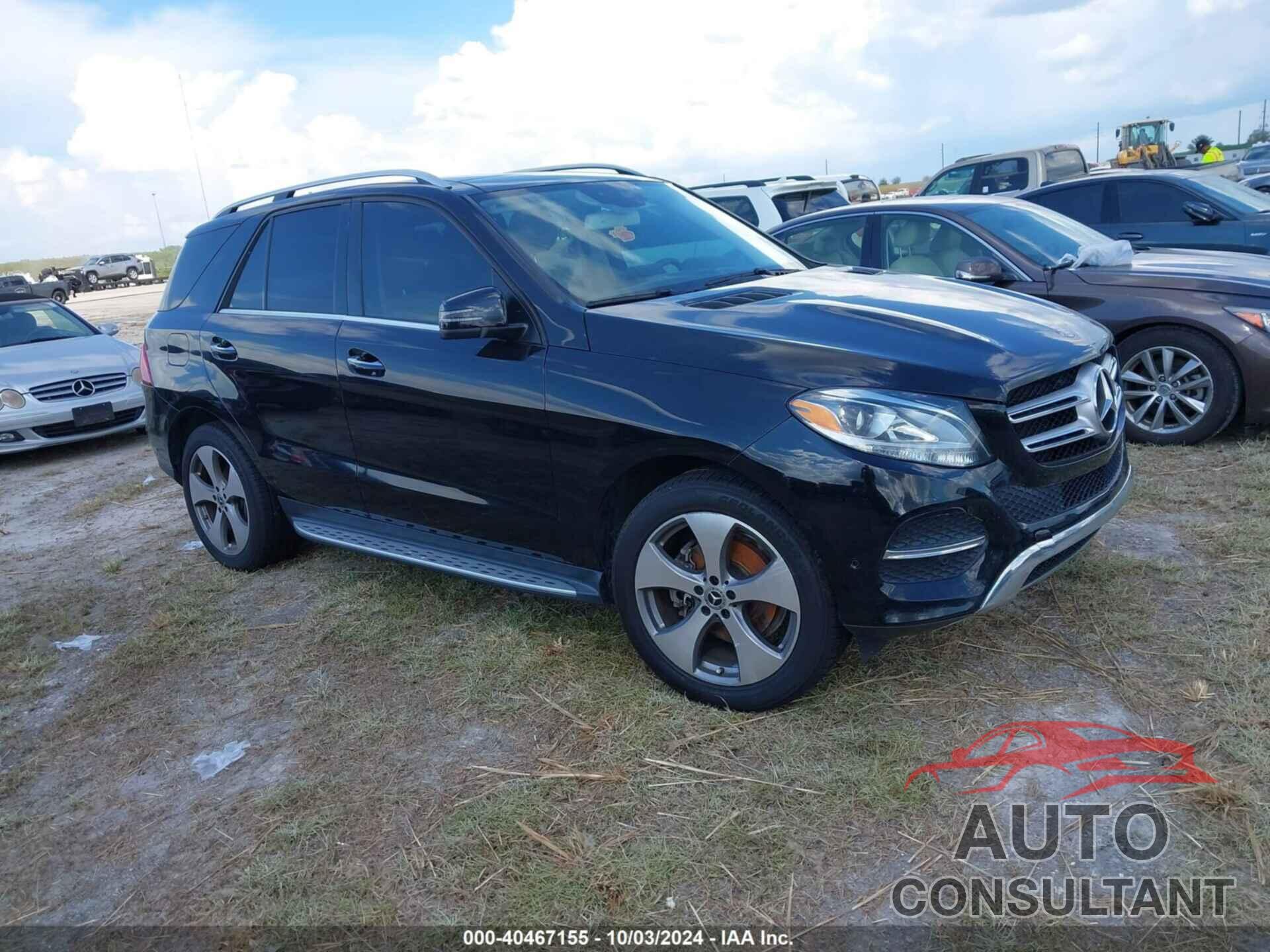 MERCEDES-BENZ GLE 2018 - 4JGDA5JB5JB187927