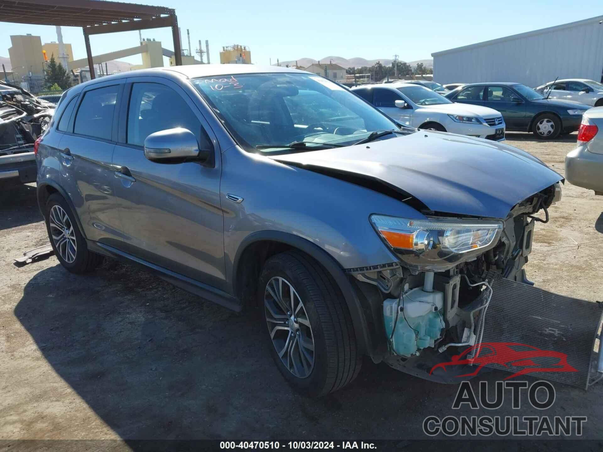 MITSUBISHI OUTLANDER SPORT 2019 - JA4AP4AU0KU014530