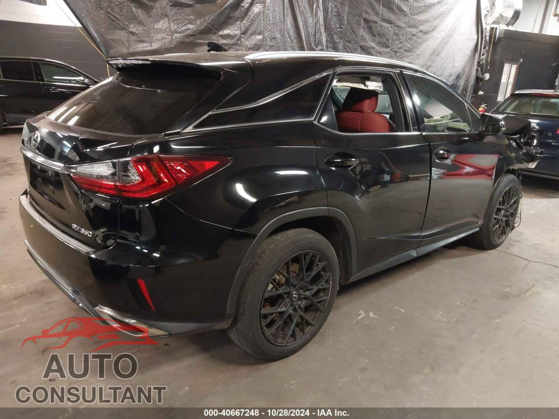 LEXUS RX 350 2019 - 2T2BZMCA9KC174180