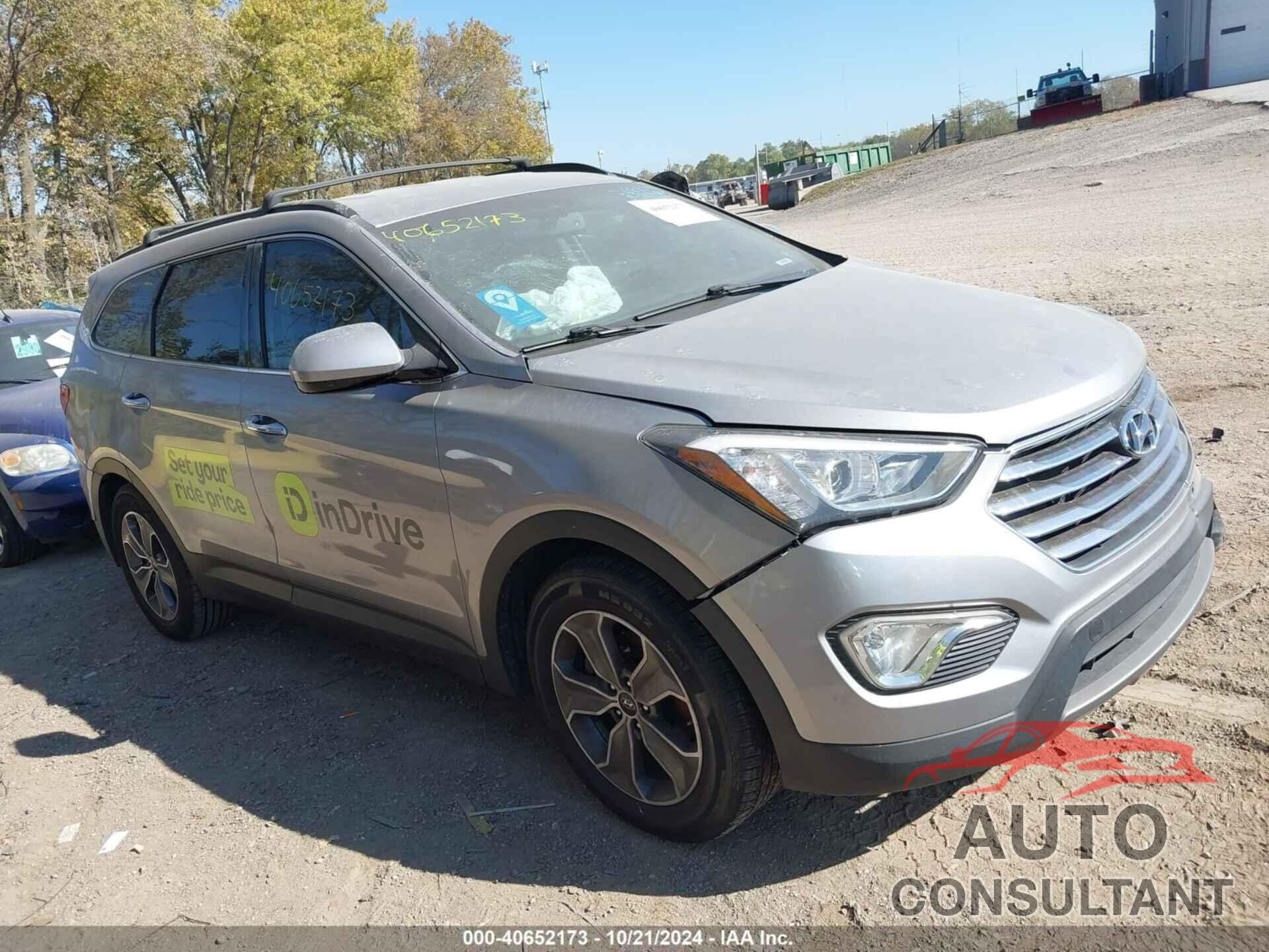 HYUNDAI SANTA FE 2013 - KM8SMDHF8DU014011