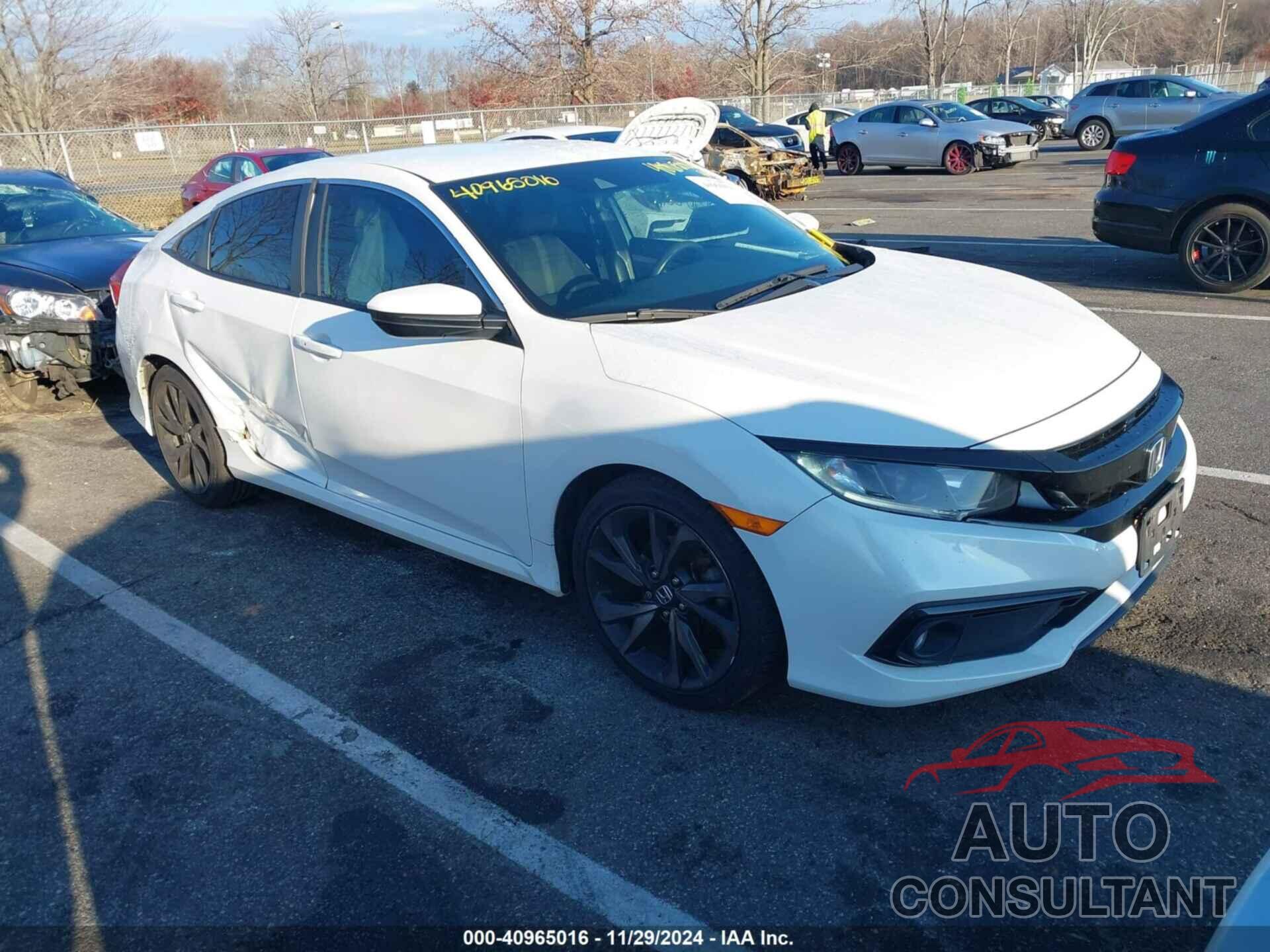 HONDA CIVIC 2019 - 2HGFC2F80KH538756