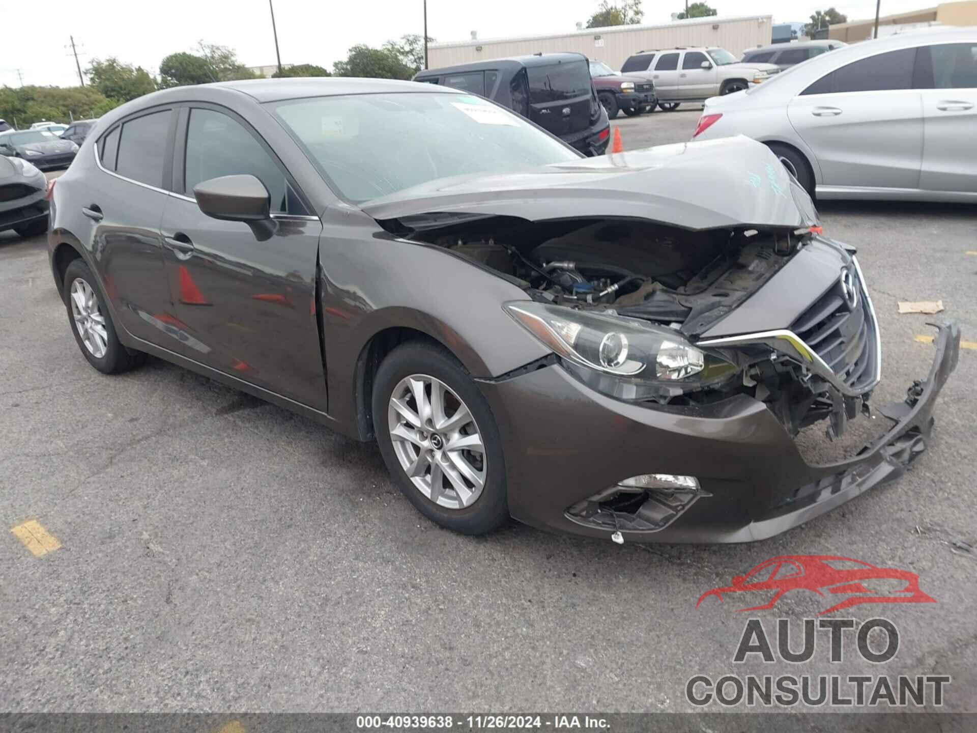 MAZDA MAZDA3 2014 - JM1BM1L79E1207936