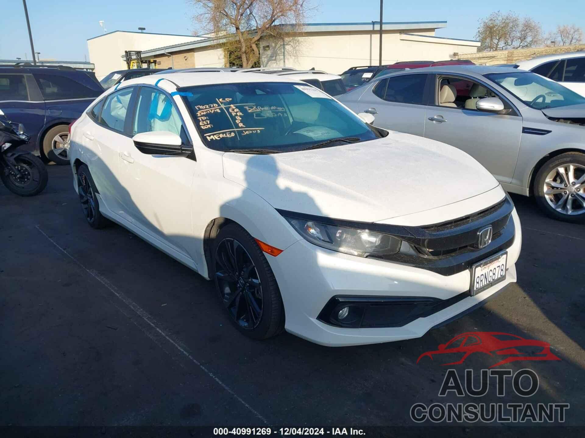 HONDA CIVIC 2020 - 2HGFC2F85LH537636