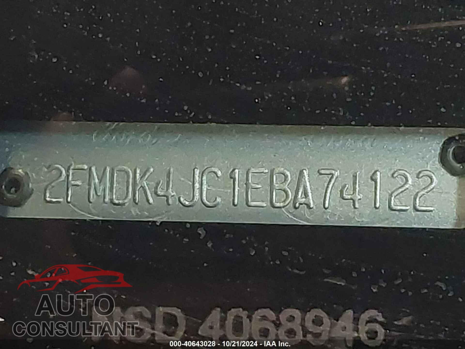 FORD EDGE 2014 - 2FMDK4JC1EBA74122