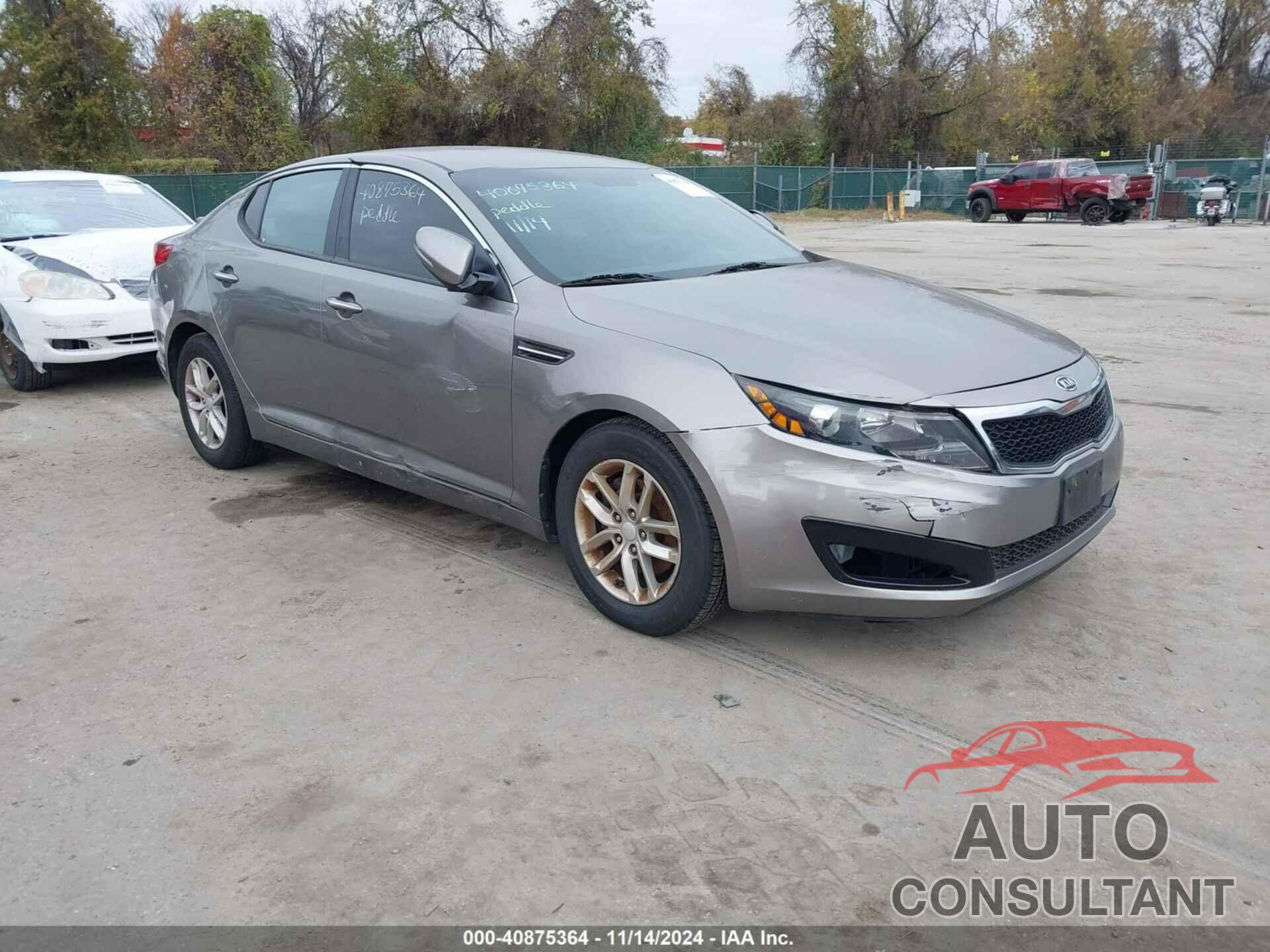 KIA OPTIMA 2012 - 5XXGM4A71CG053864