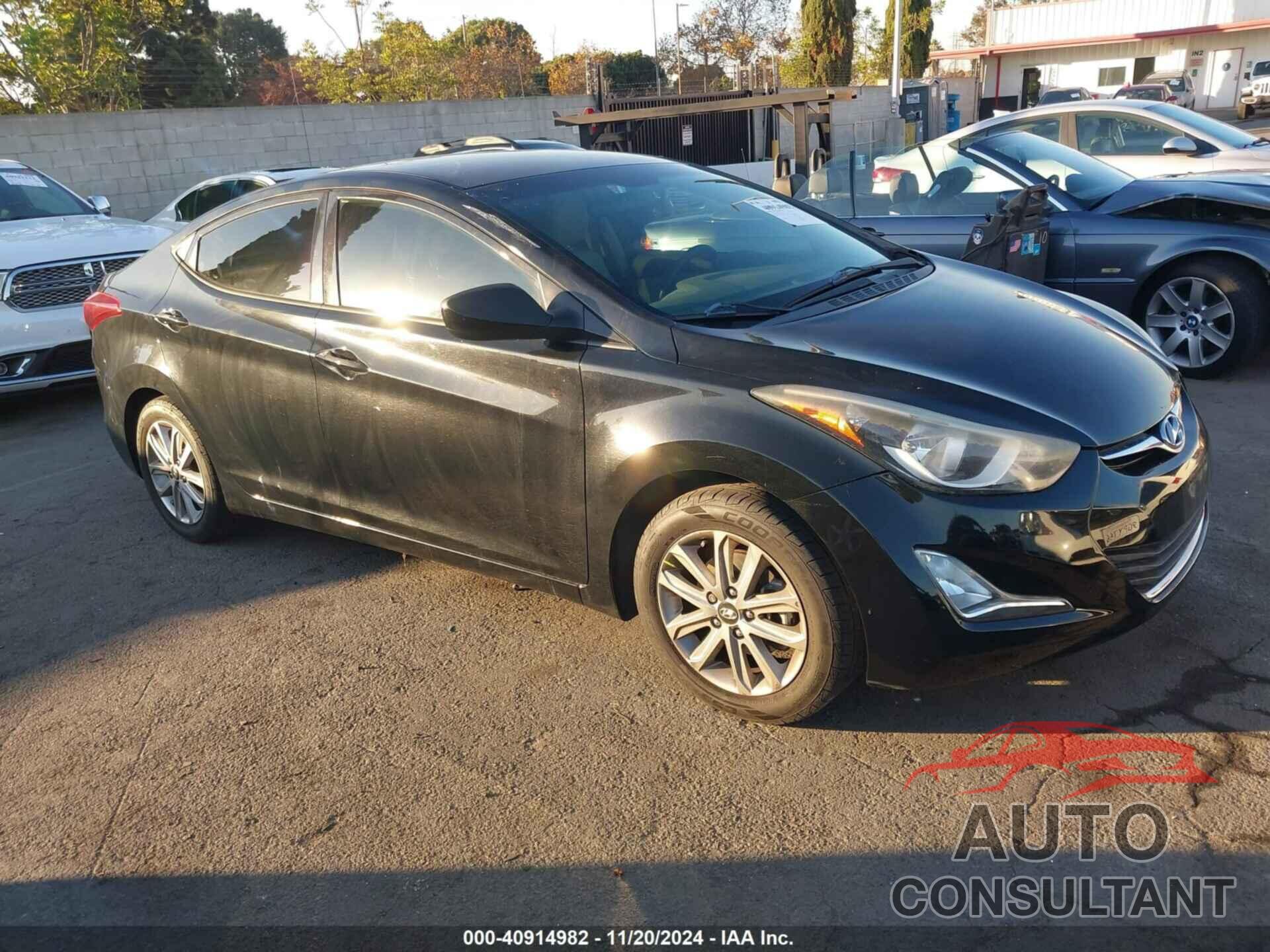 HYUNDAI ELANTRA 2016 - 5NPDH4AE3GH778883