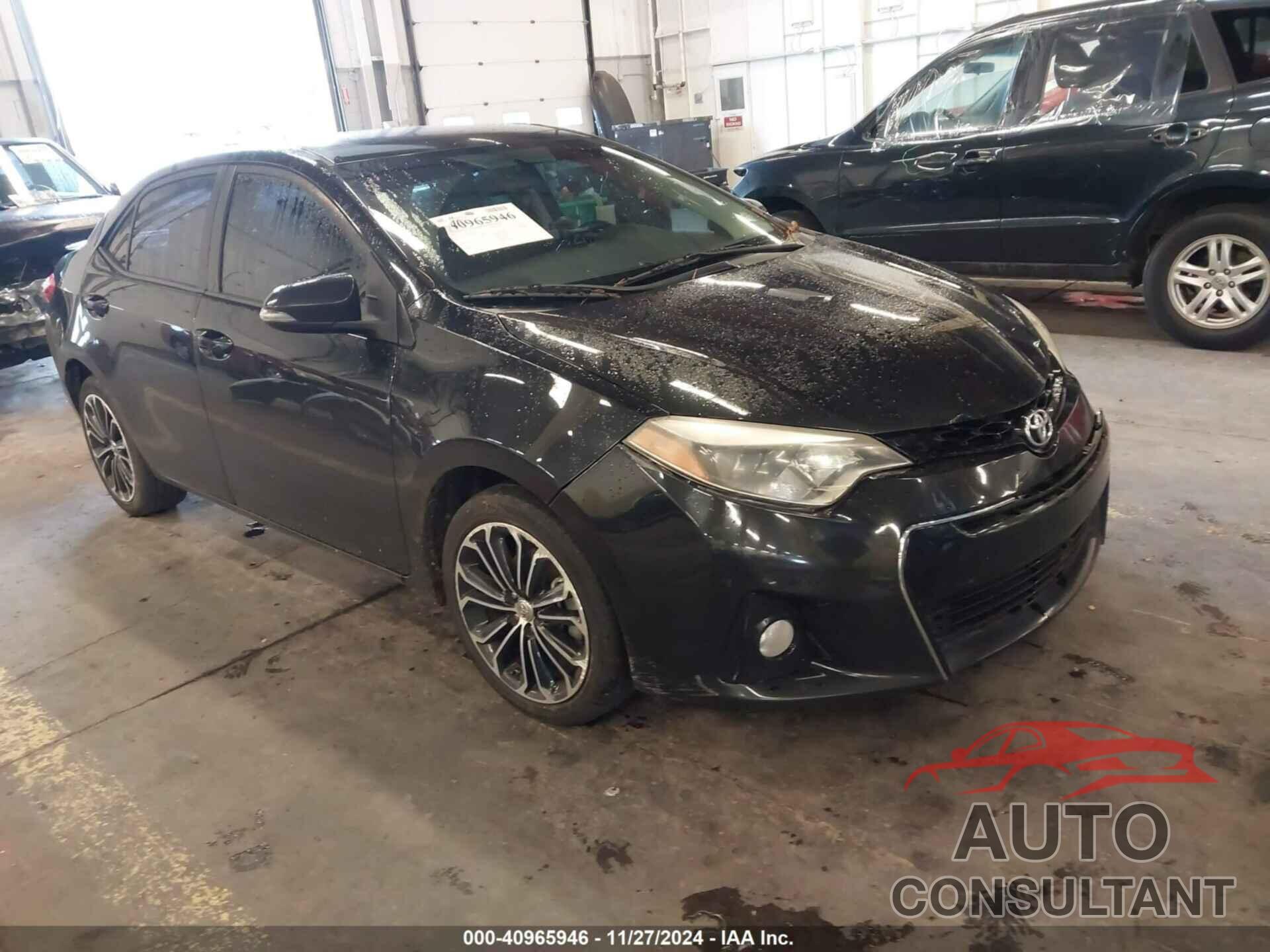 TOYOTA COROLLA 2015 - 2T1BURHE3FC247237
