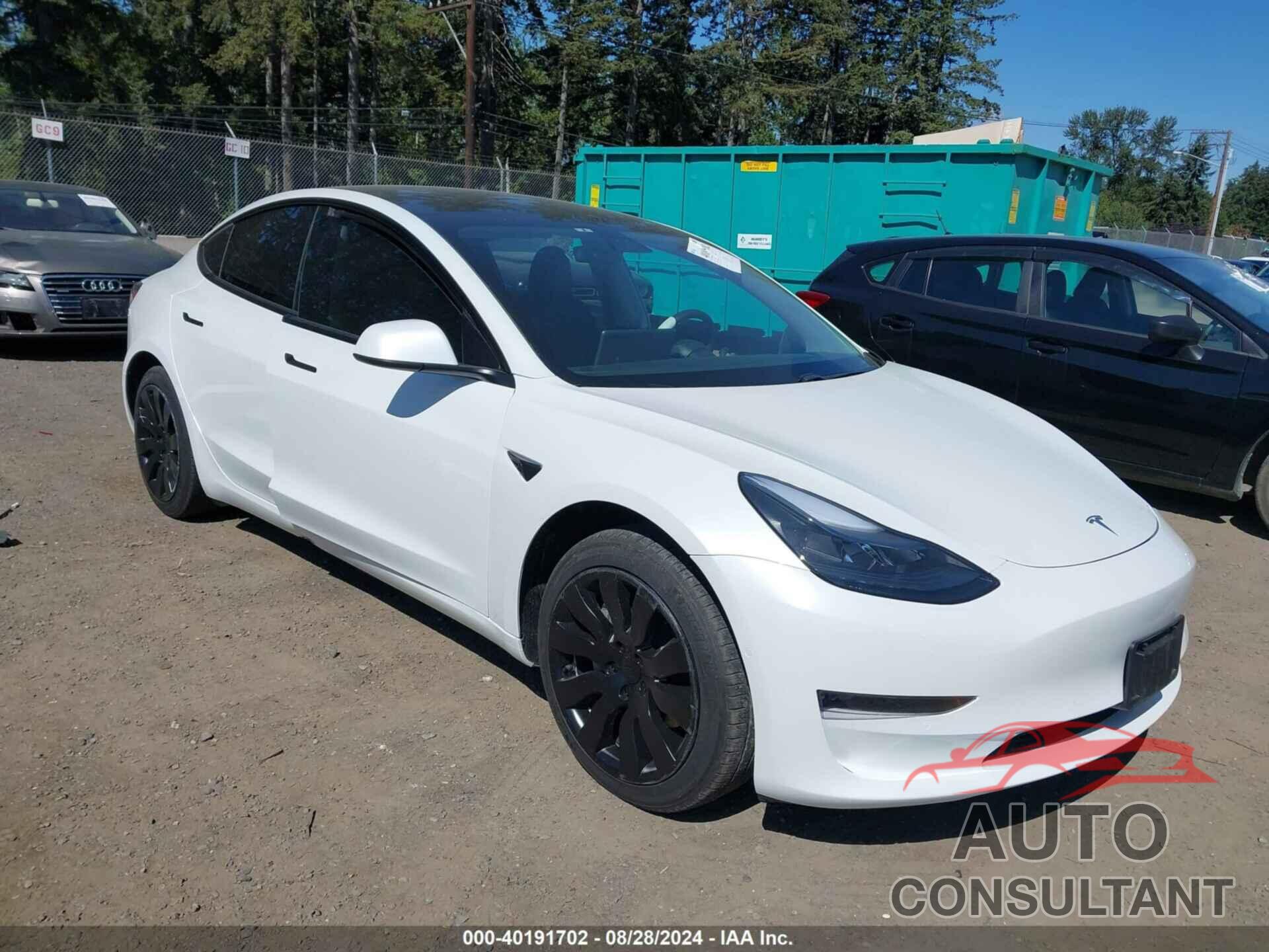 TESLA MODEL 3 2021 - 5YJ3E1EA9MF870827